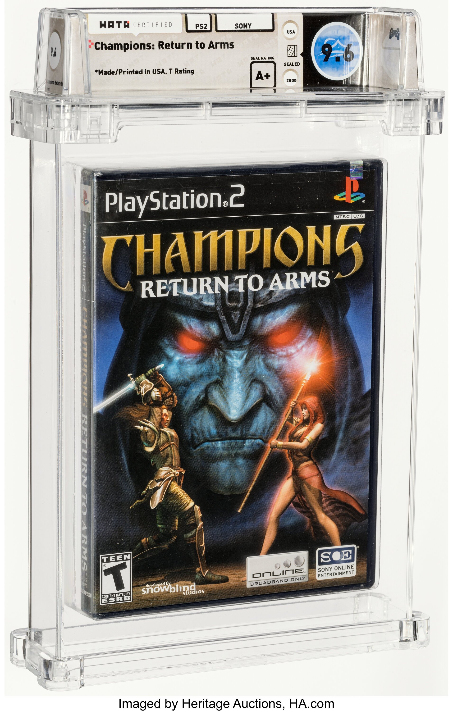 Champions: Return to Arms (PS2) — PSA Pop Report & Prices