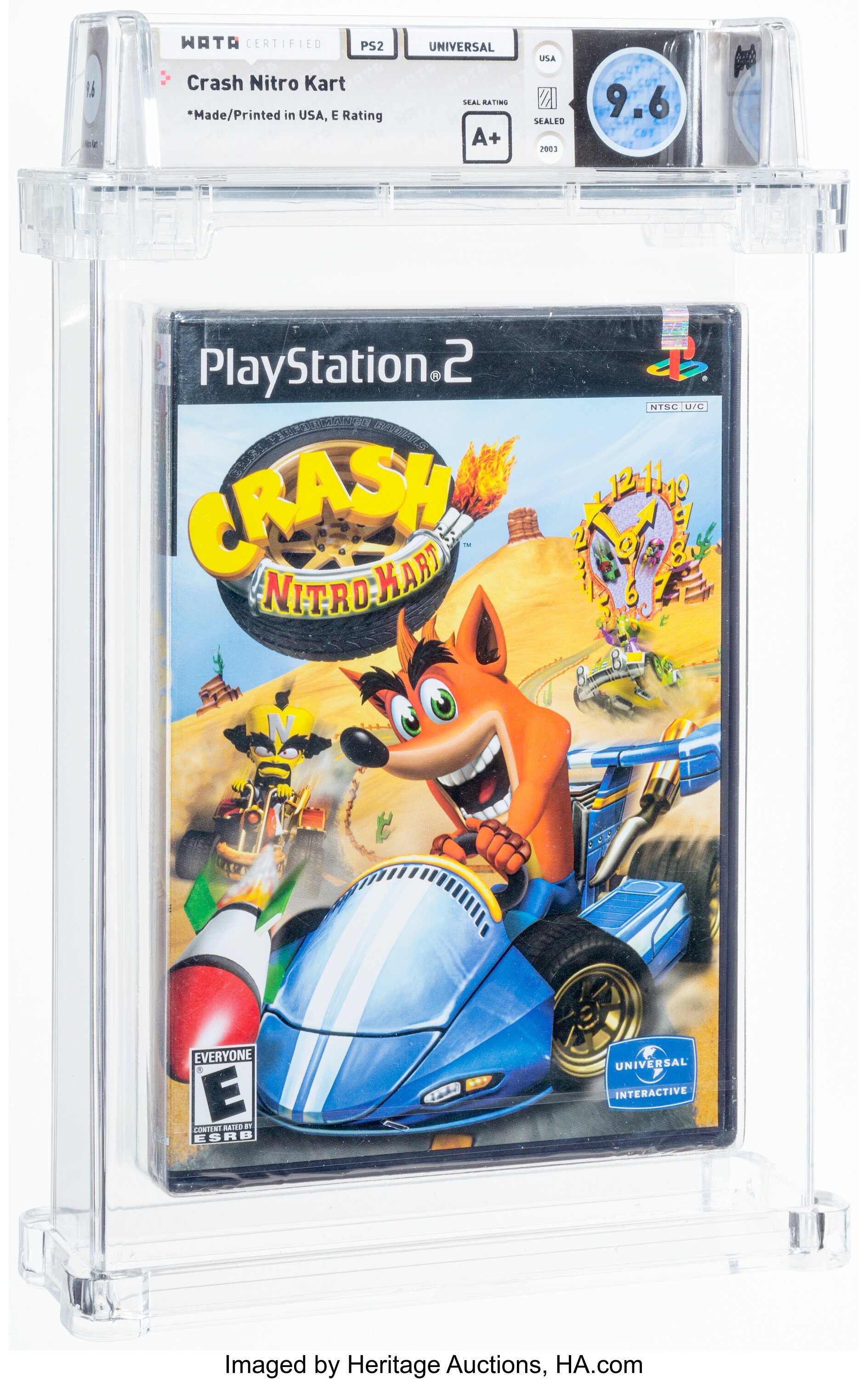 Crash Nitro Kart (PS2): PSA Pop Report & Prices