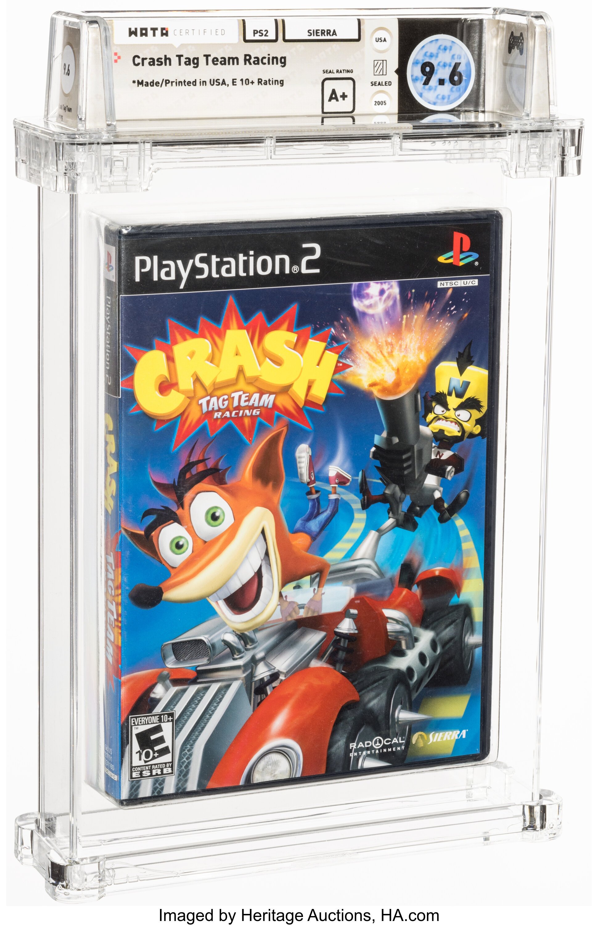 Crash Tag Team Racing (PS2): PSA Pop Report & Prices