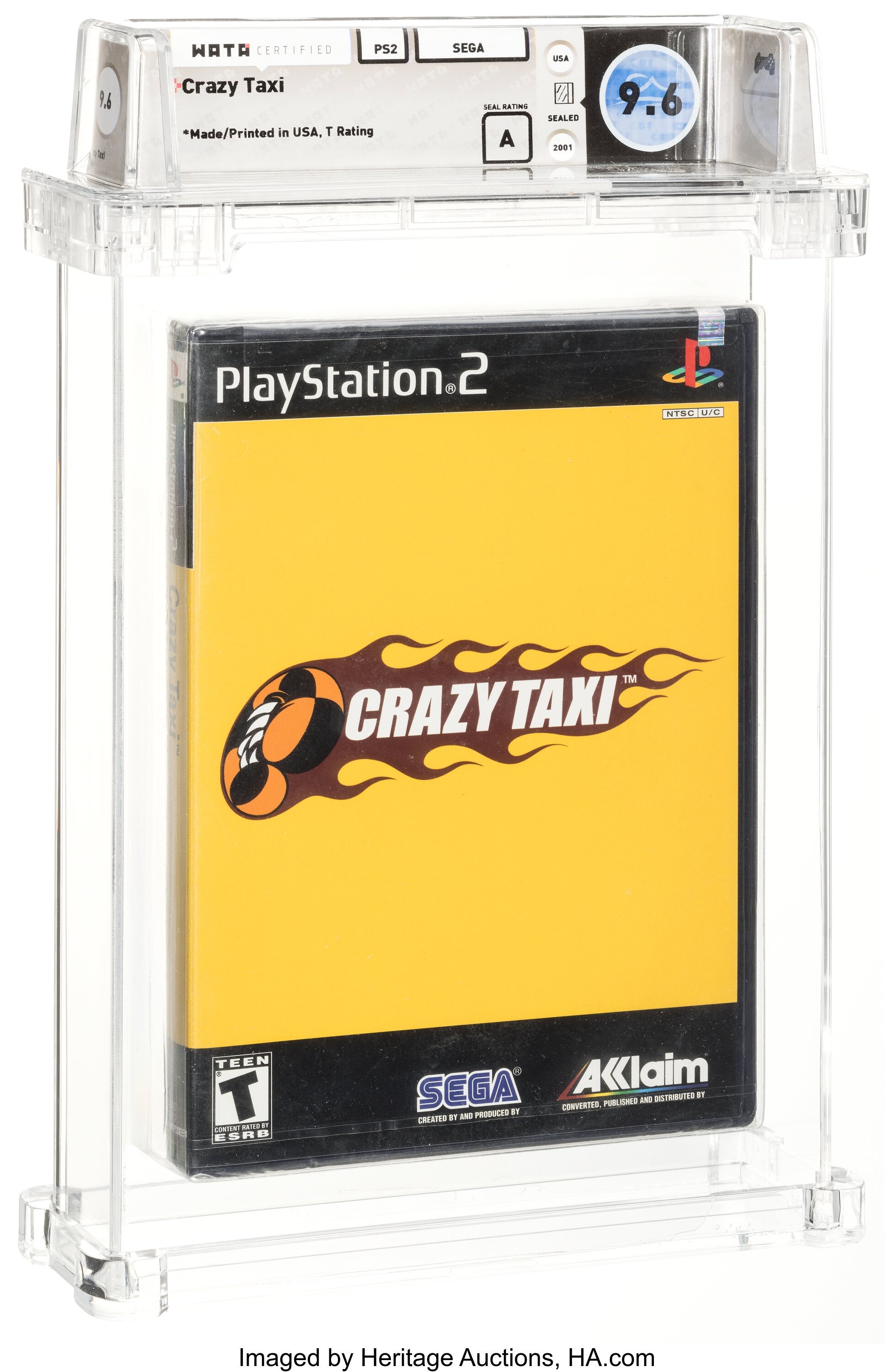 Crazy Taxi (PS2): PSA Pop Report & Prices