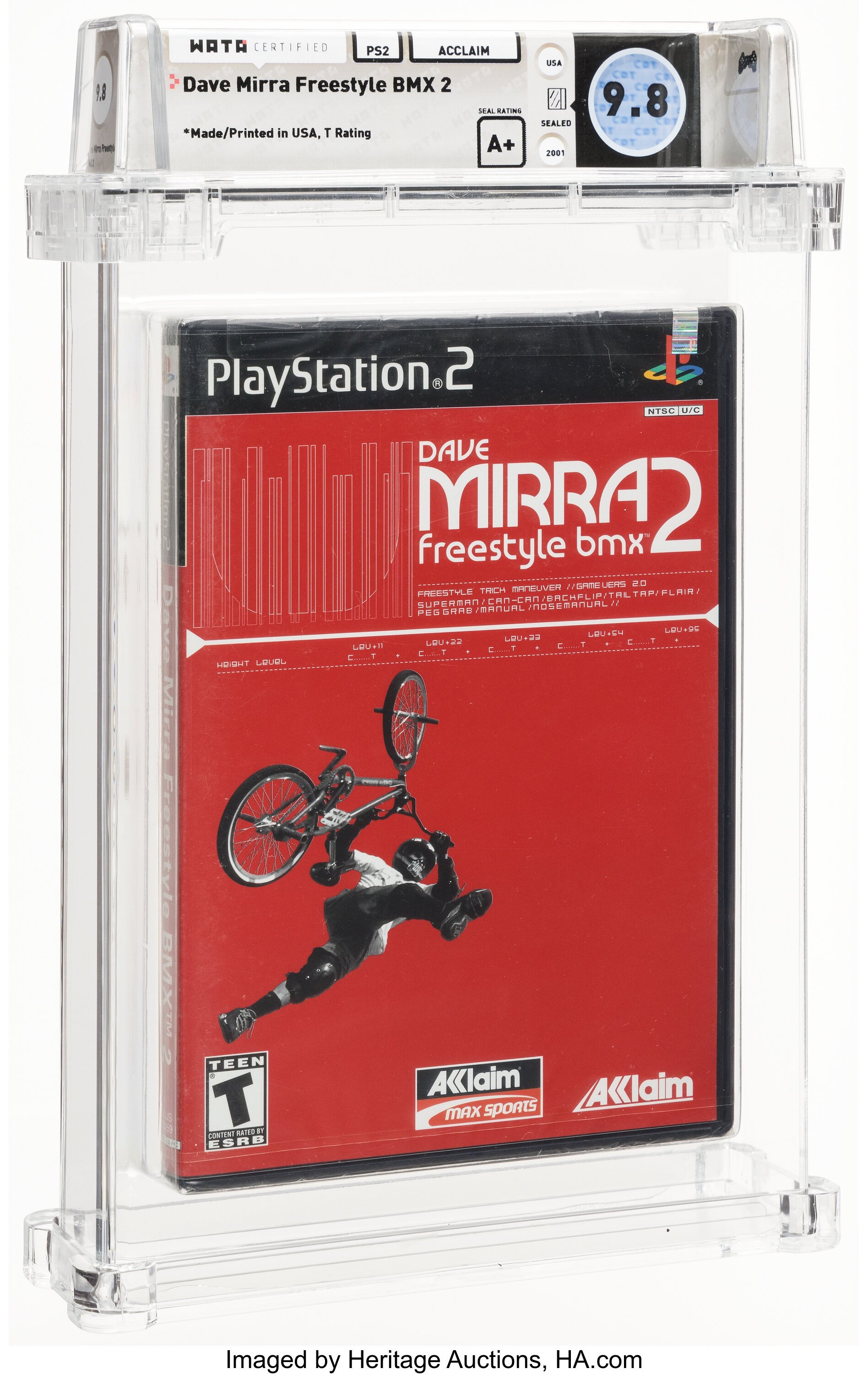 Dave Mirra Freestyle BMX 2 (PS2): PSA Pop Report & Prices