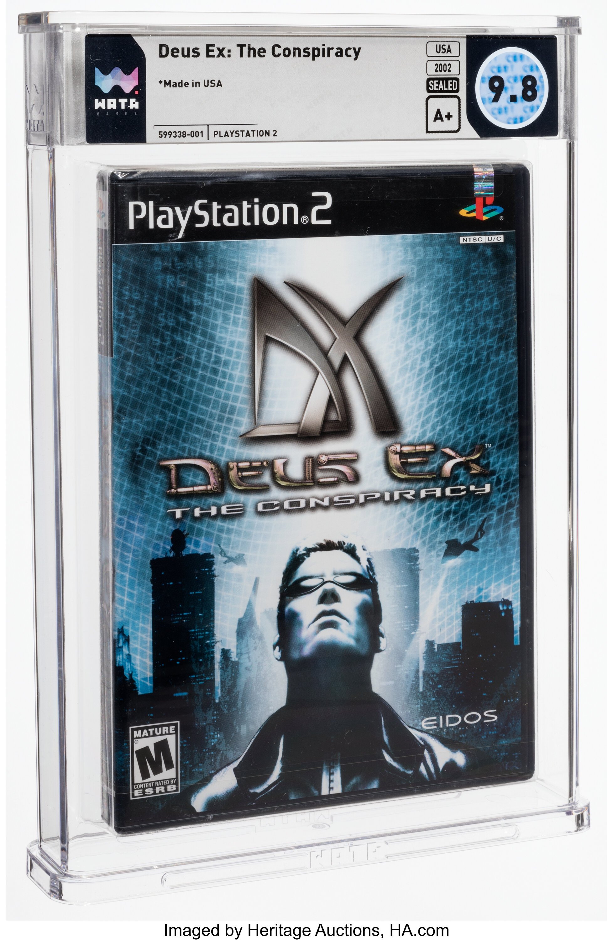 Deus Ex: The Conspiracy (PS2) — PSA Pop Report & Prices