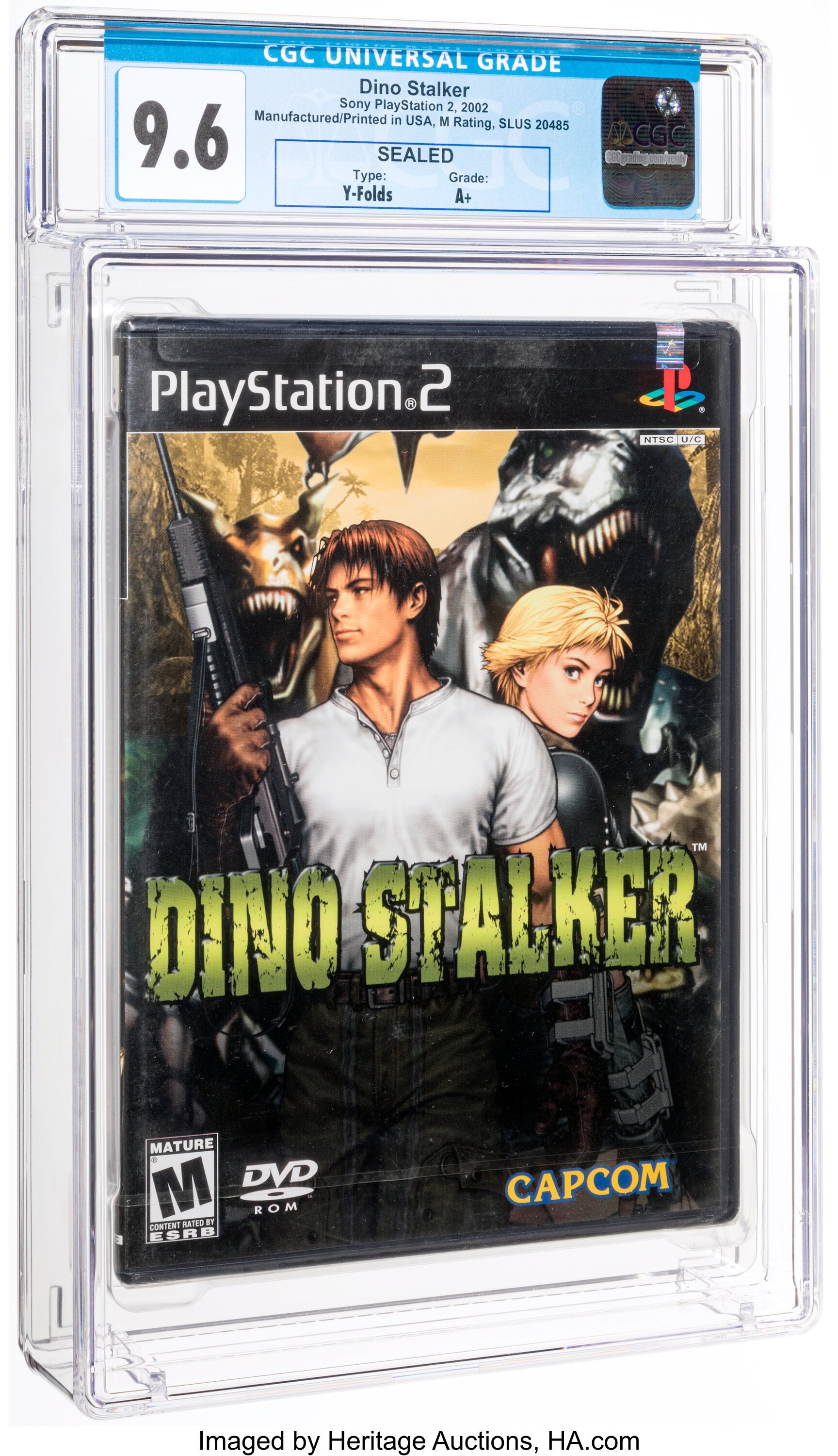 Dino Stalker (PS2): PSA Pop Report & Prices