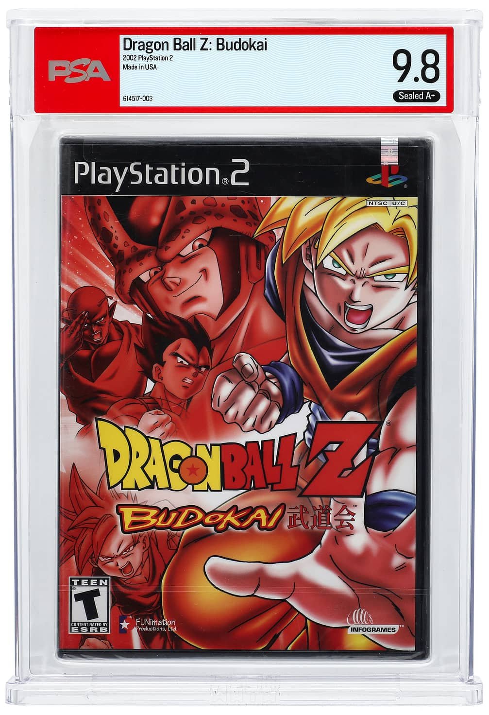 Dragon Ball Z: Budokai (PS2) — PSA Pop Report & Prices