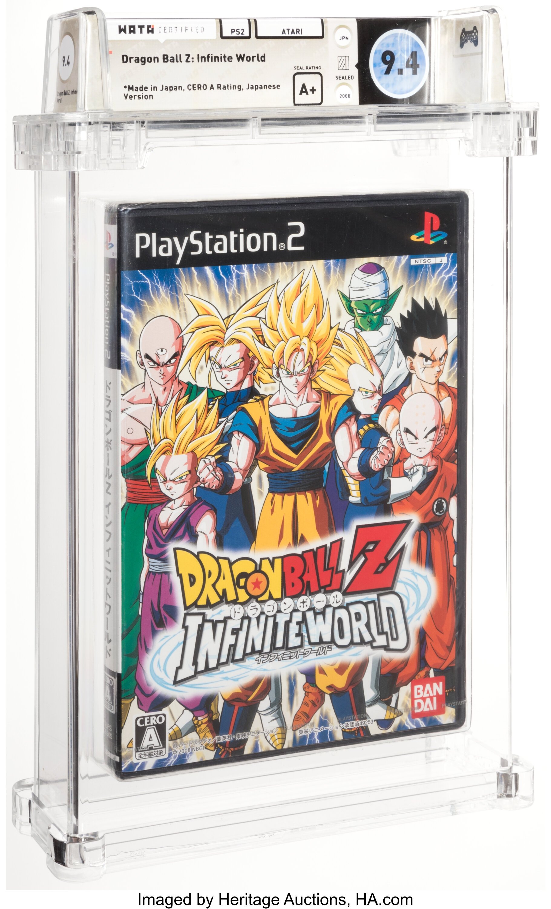 Dragon Ball Z: Infinite World (PS2) — PSA Pop & Prices