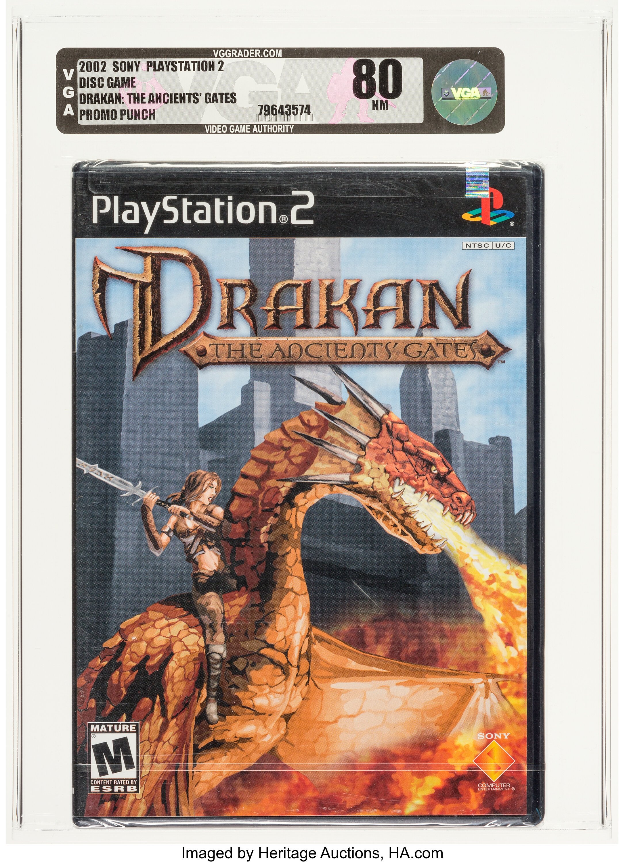 Drakan: The Ancients' Gates (PS2) — PSA Pop Report & Prices