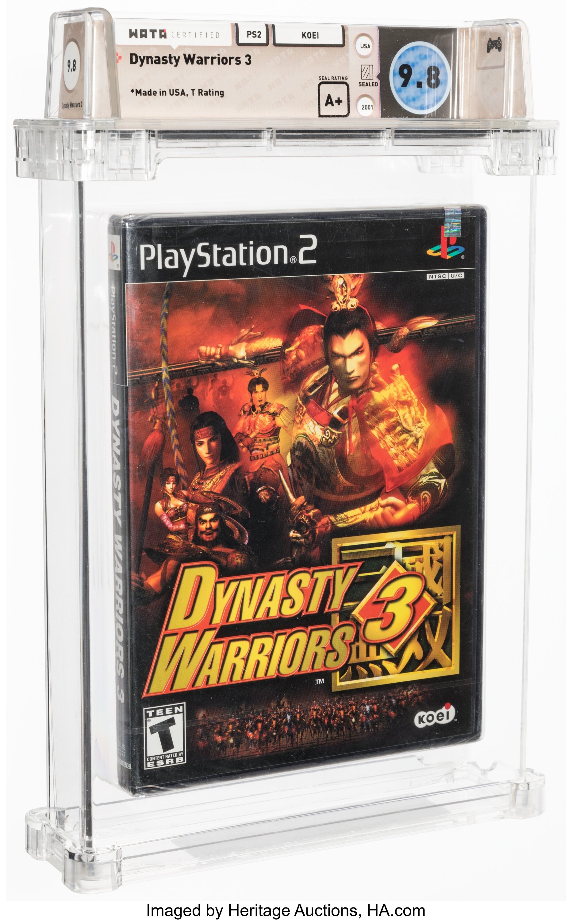 Dynasty Warriors 3 (PS2): PSA Pop Report & Prices
