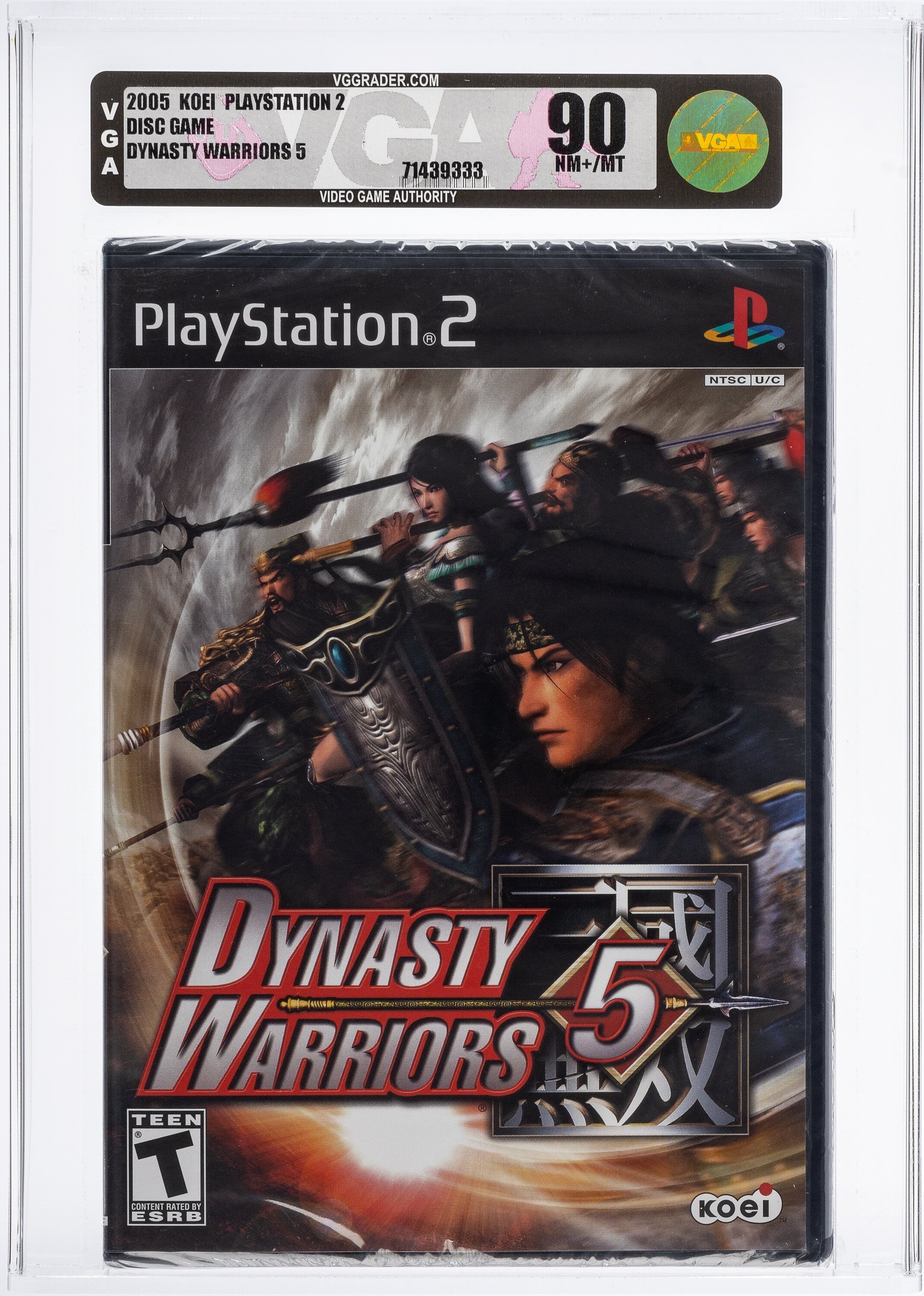 Dynasty Warriors 5 (PS2): PSA Pop Report & Prices