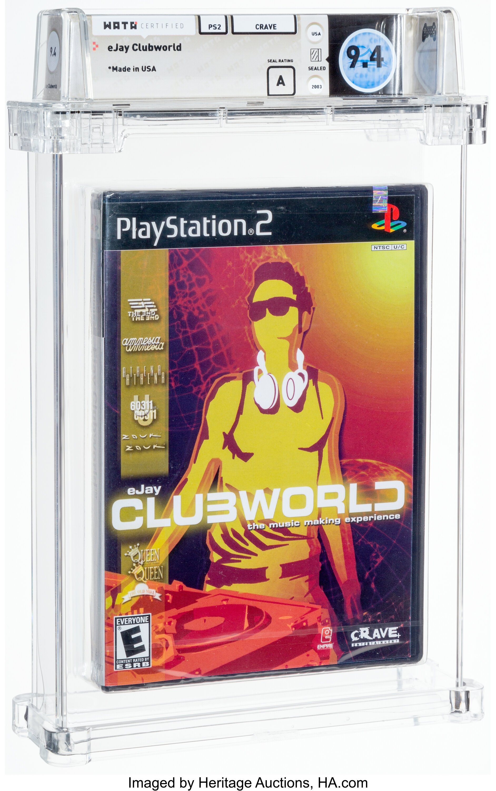 eJay Clubworld (PS2): PSA Pop Report & Prices