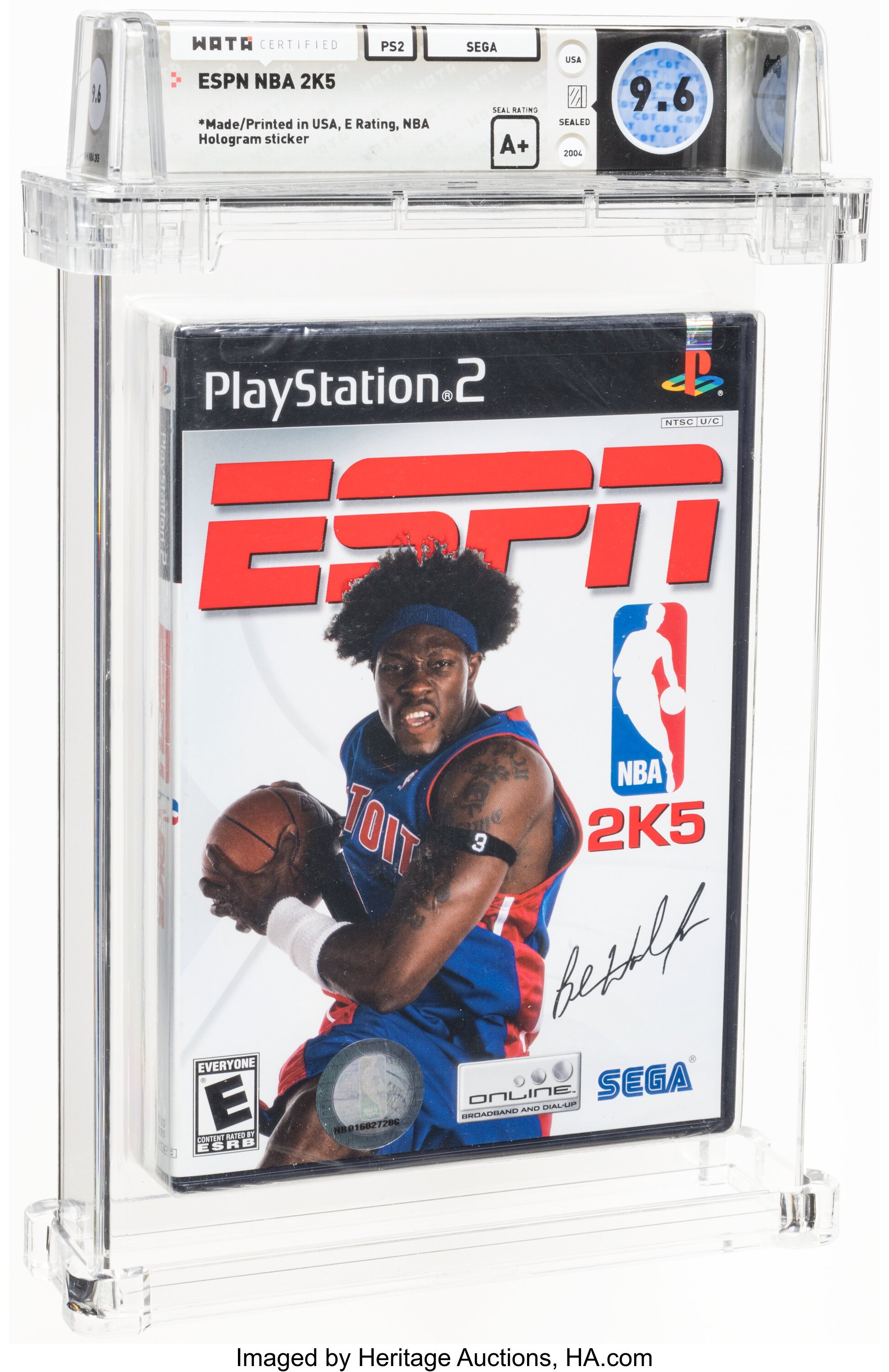 ESPN NBA 2K5 (PS2): PSA Pop Report & Prices