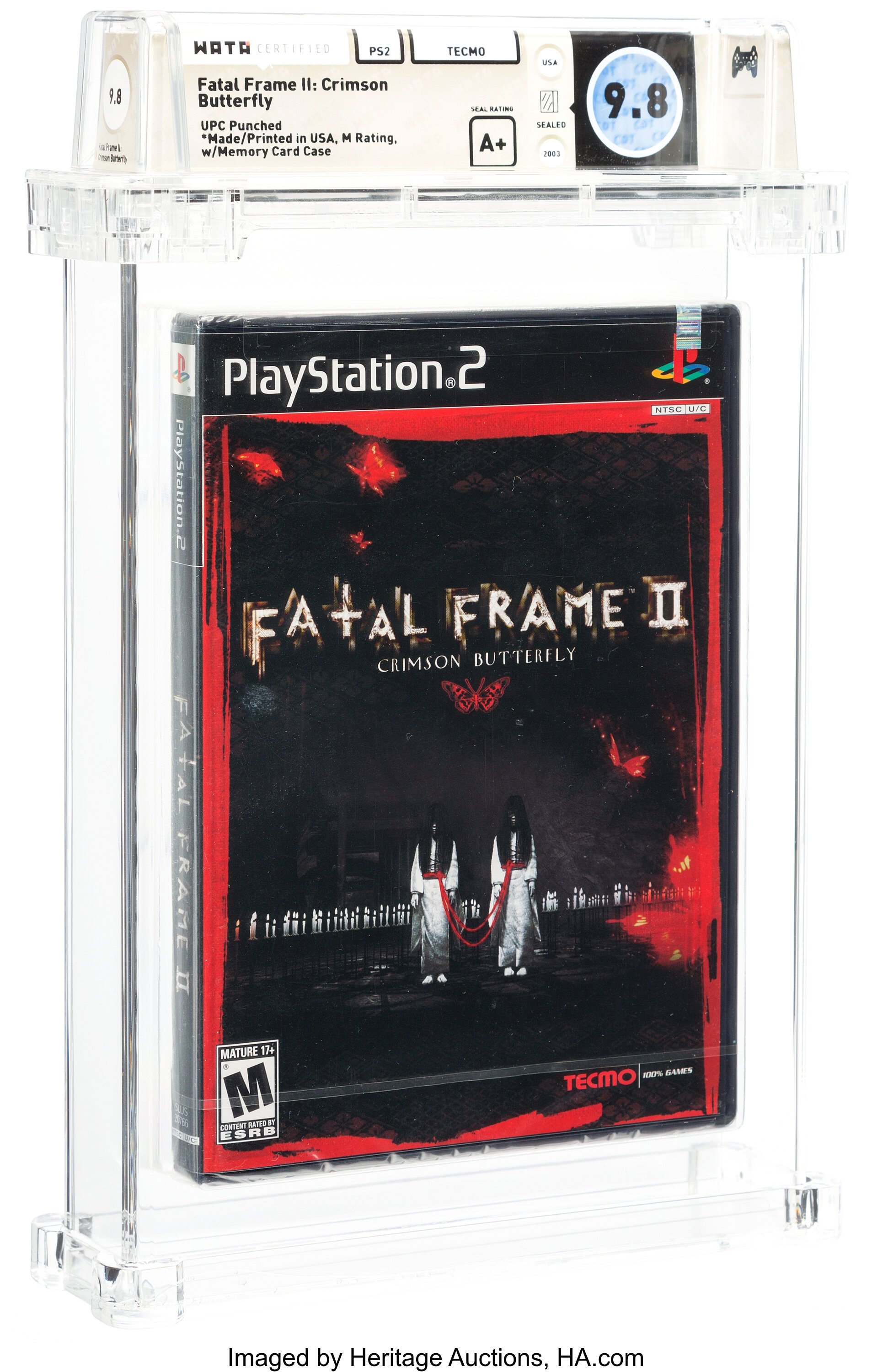 Fatal Frame II: Crimson Butterfly (PS2) — PSA Pop & Prices