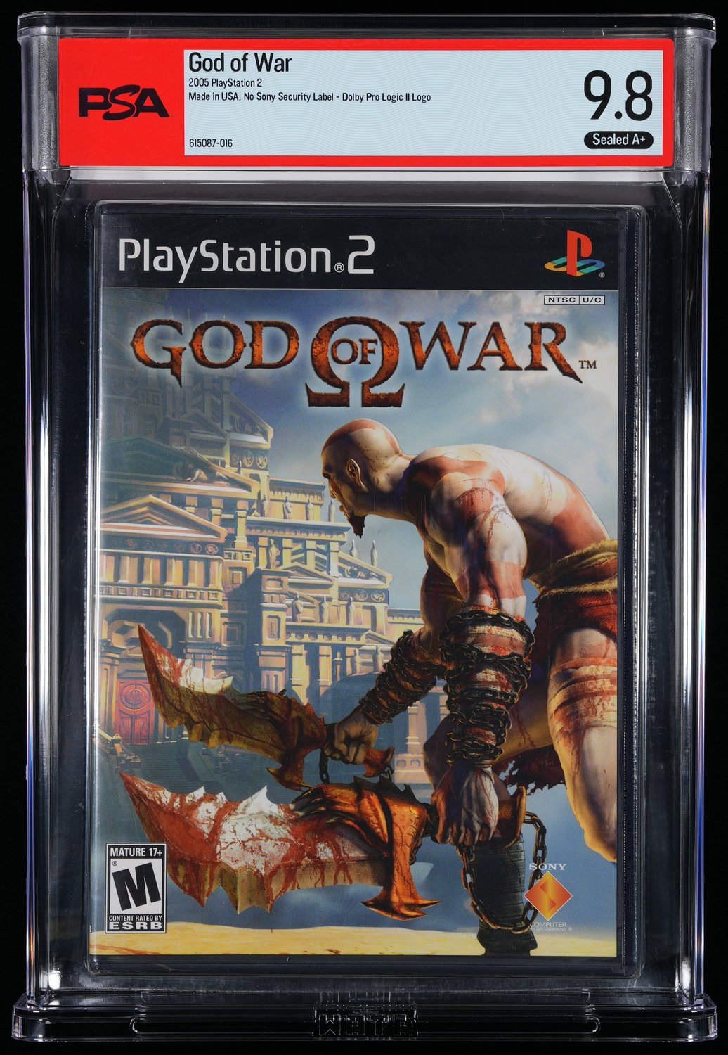 God of War (PS2): PSA Pop Report & Prices