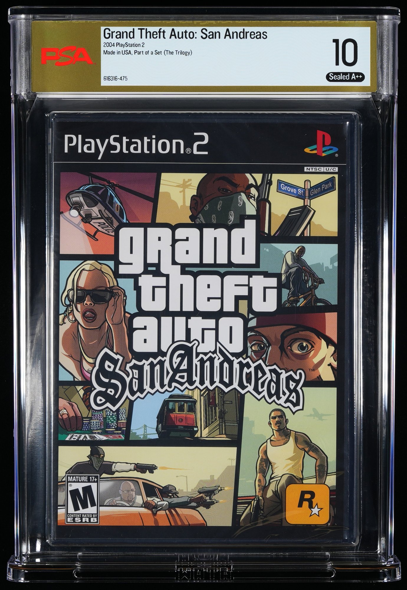 Grand Theft Auto: San Andreas (PS2) — PSA Pop & Prices