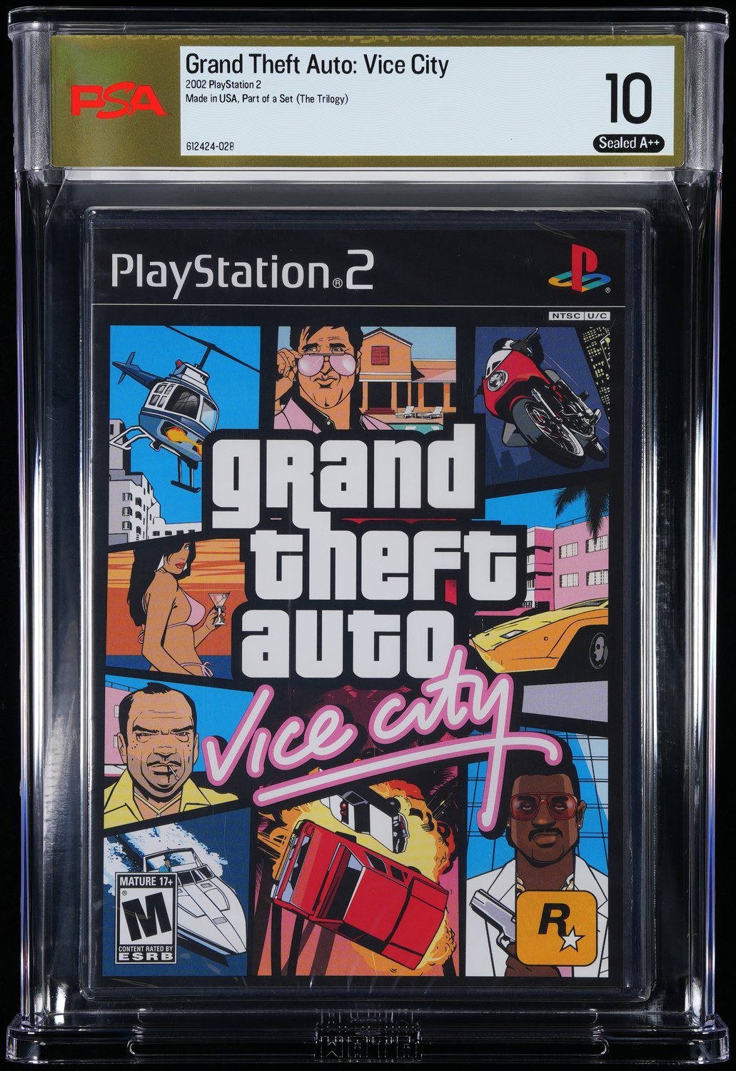 Grand Theft Auto: Vice City (PS2) — PSA Pop Report & Prices