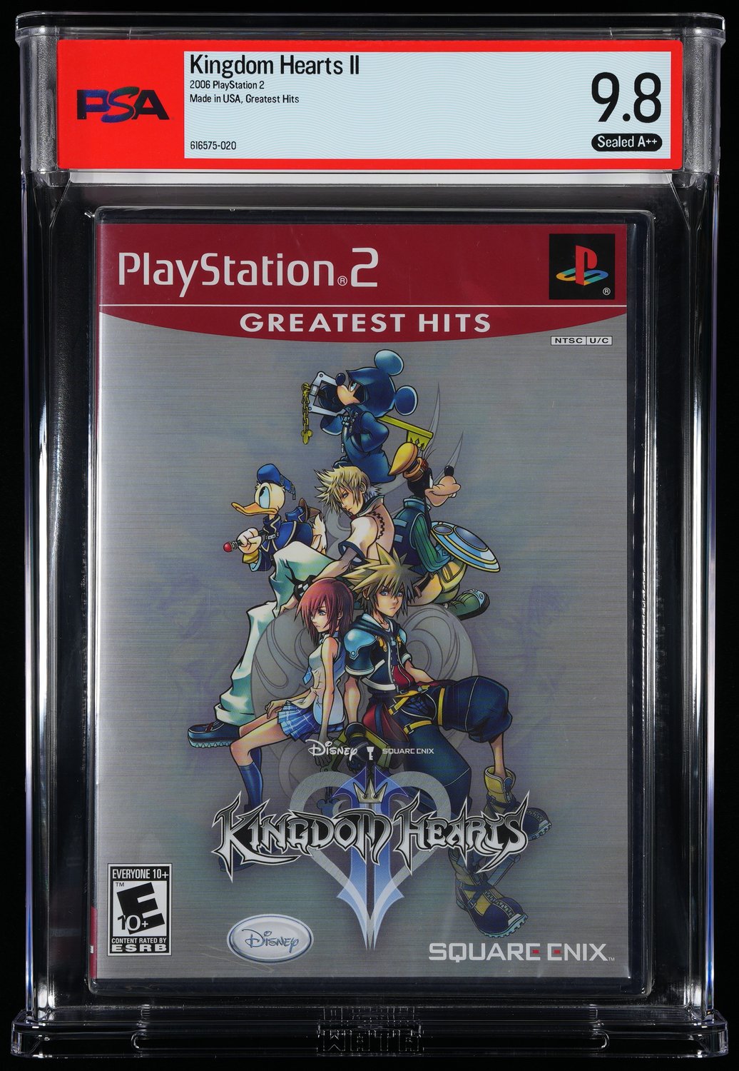 Kingdom Hearts II (PS2): PSA Pop Report & Prices