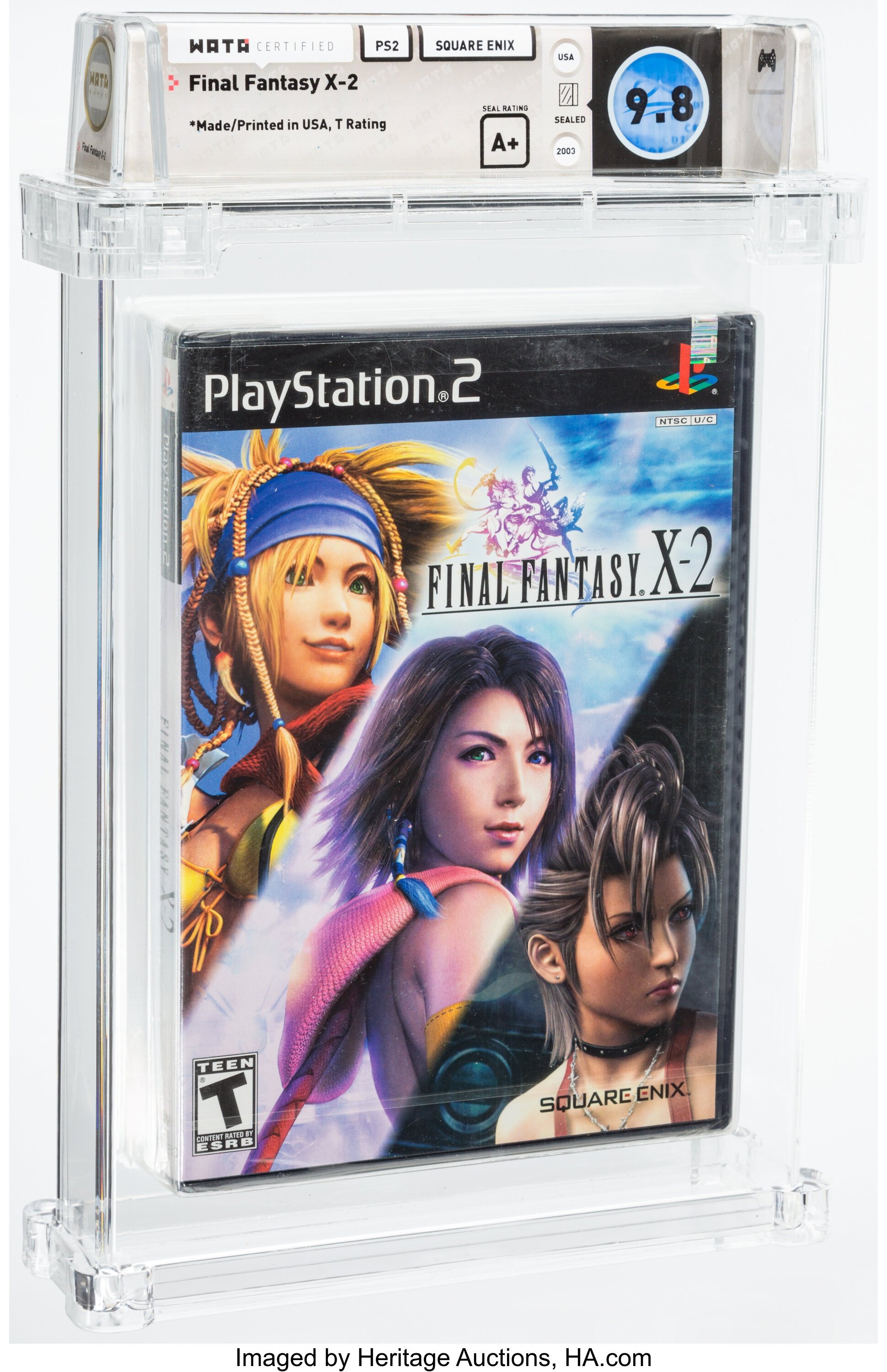 Final Fantasy X-2 (PS2): PSA Pop Report & Prices