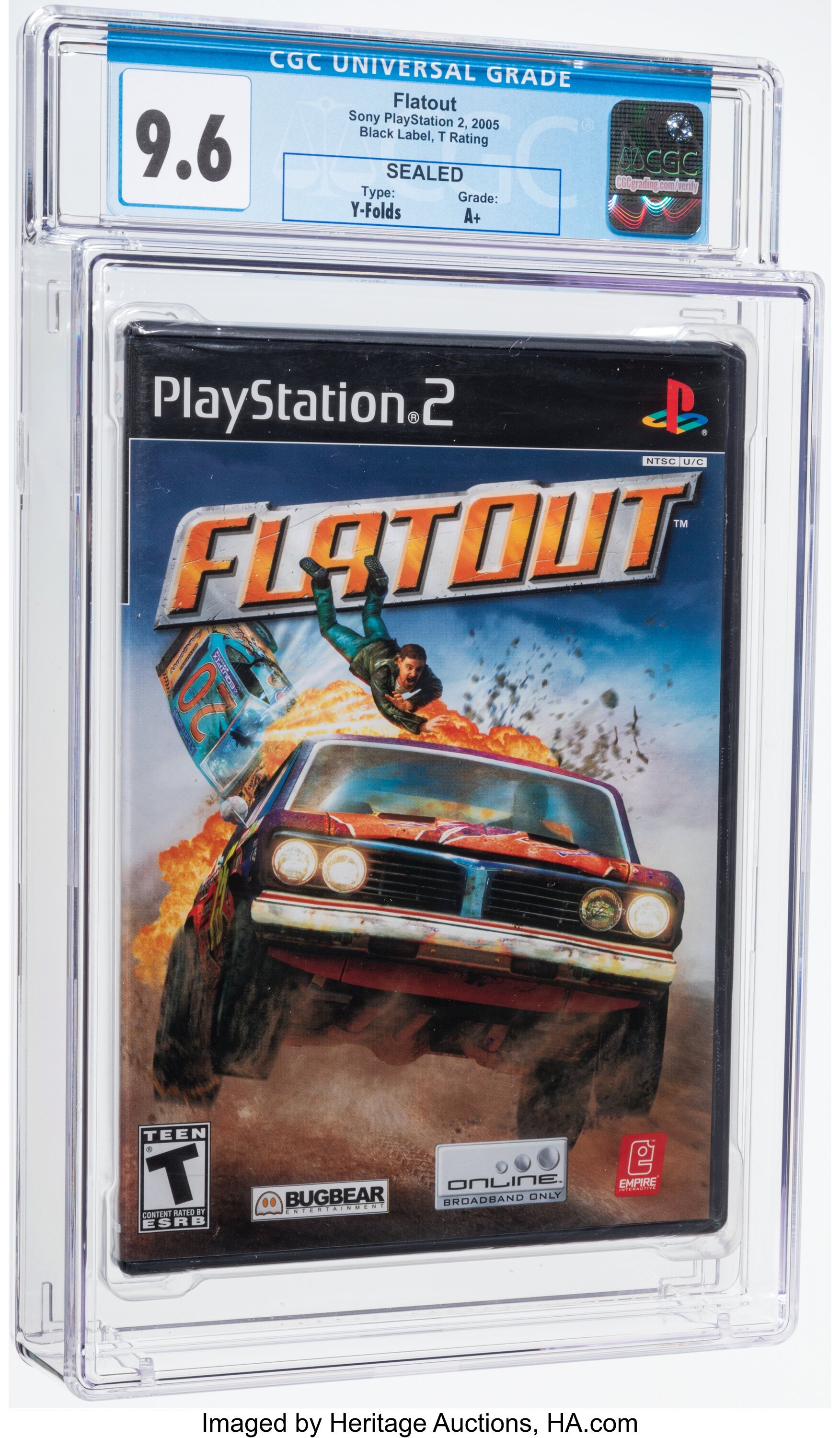 FlatOut (PS2): PSA Pop Report & Prices