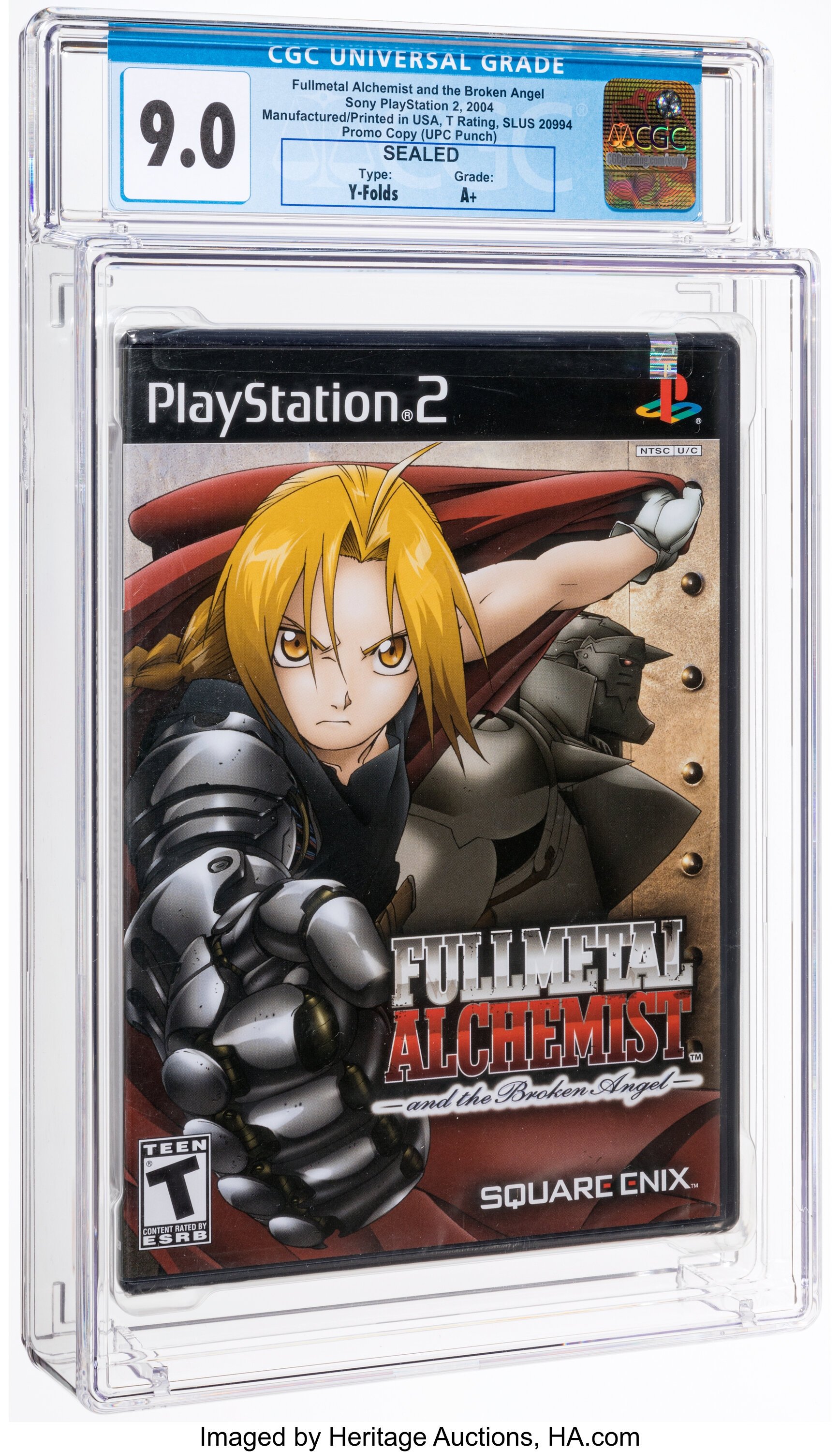 Fullmetal Alchemist and the Broken Angel (PS2): Pop Report