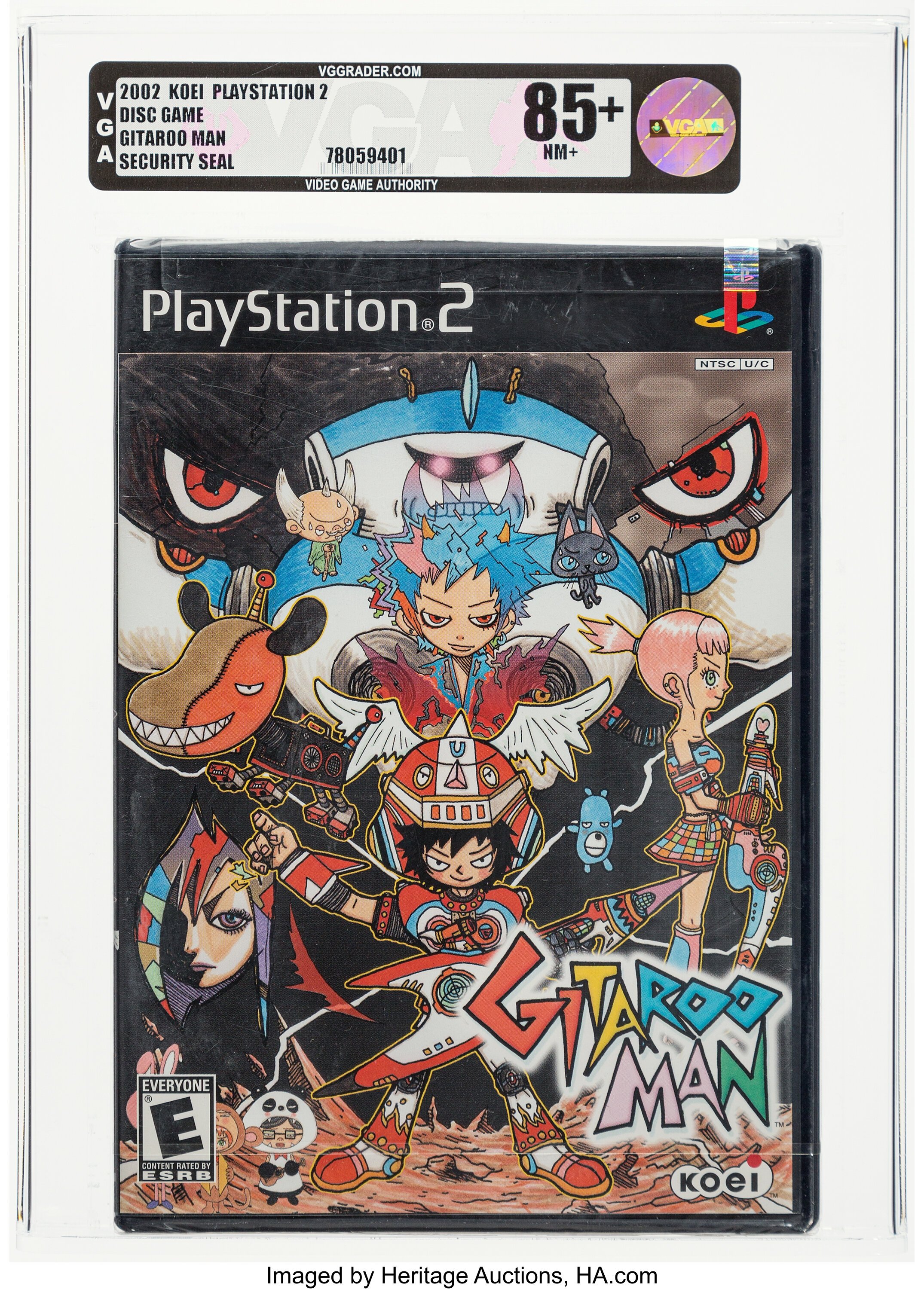 Gitaroo Man (PS2): PSA Pop Report & Prices