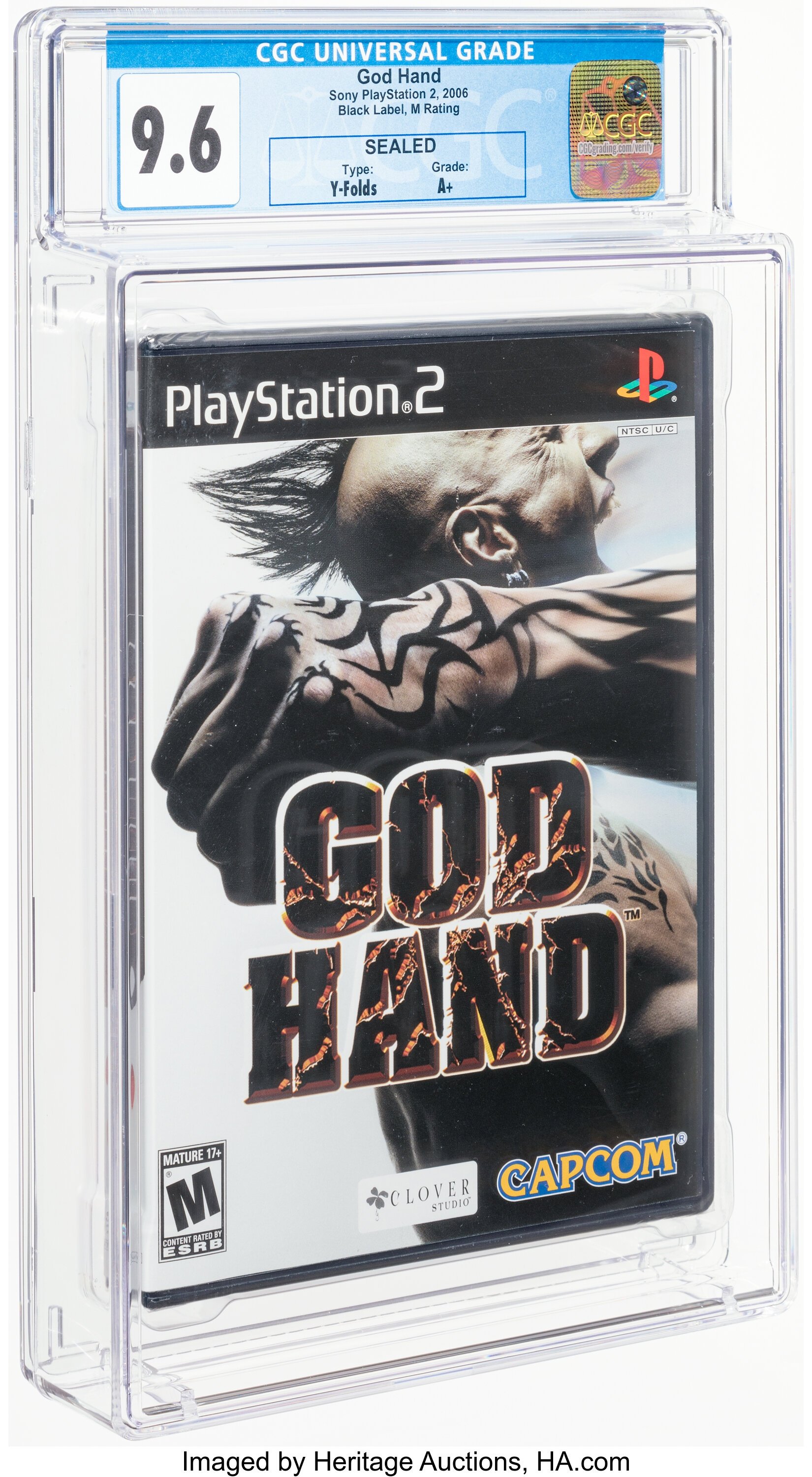God Hand (PS2): PSA Pop Report & Prices