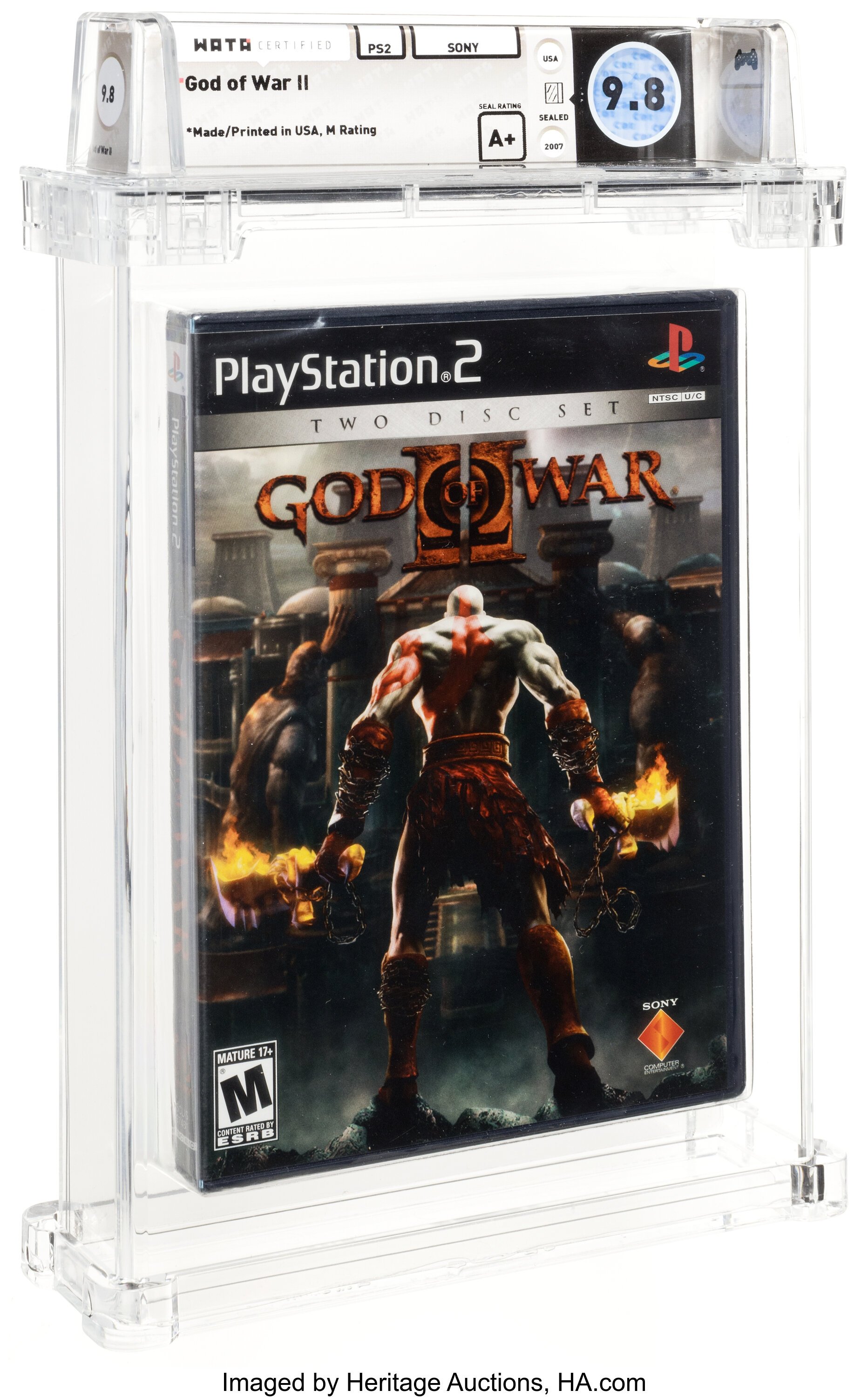God of War II (PS2): PSA Pop Report & Prices