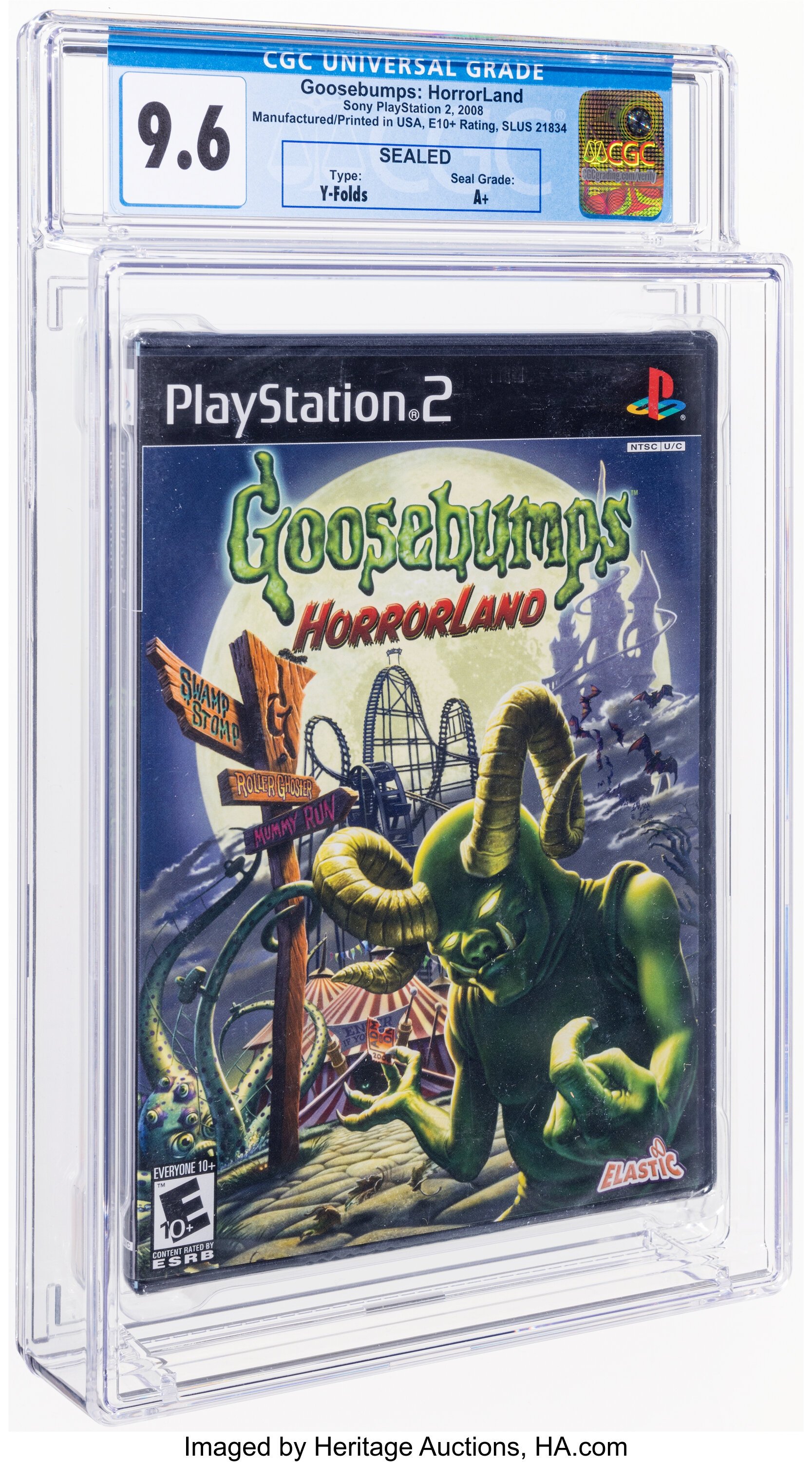 Goosebumps HorrorLand (PS2): PSA Pop Report & Prices