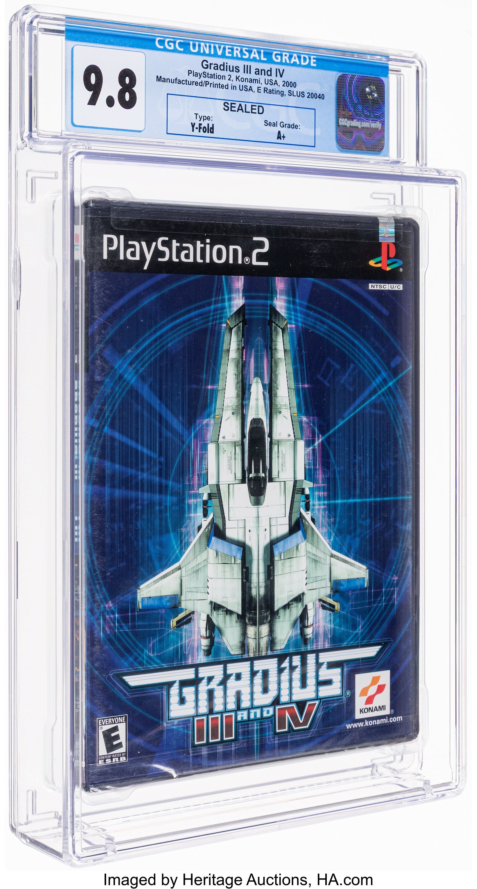 Gradius III and IV (PS2): PSA Pop Report & Prices