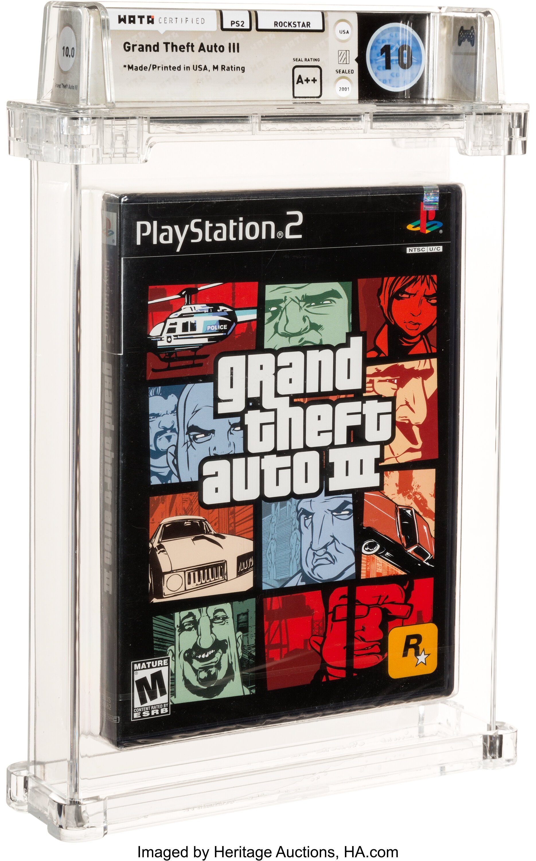 Grand Theft Auto III (PS2): PSA Pop Report & Prices