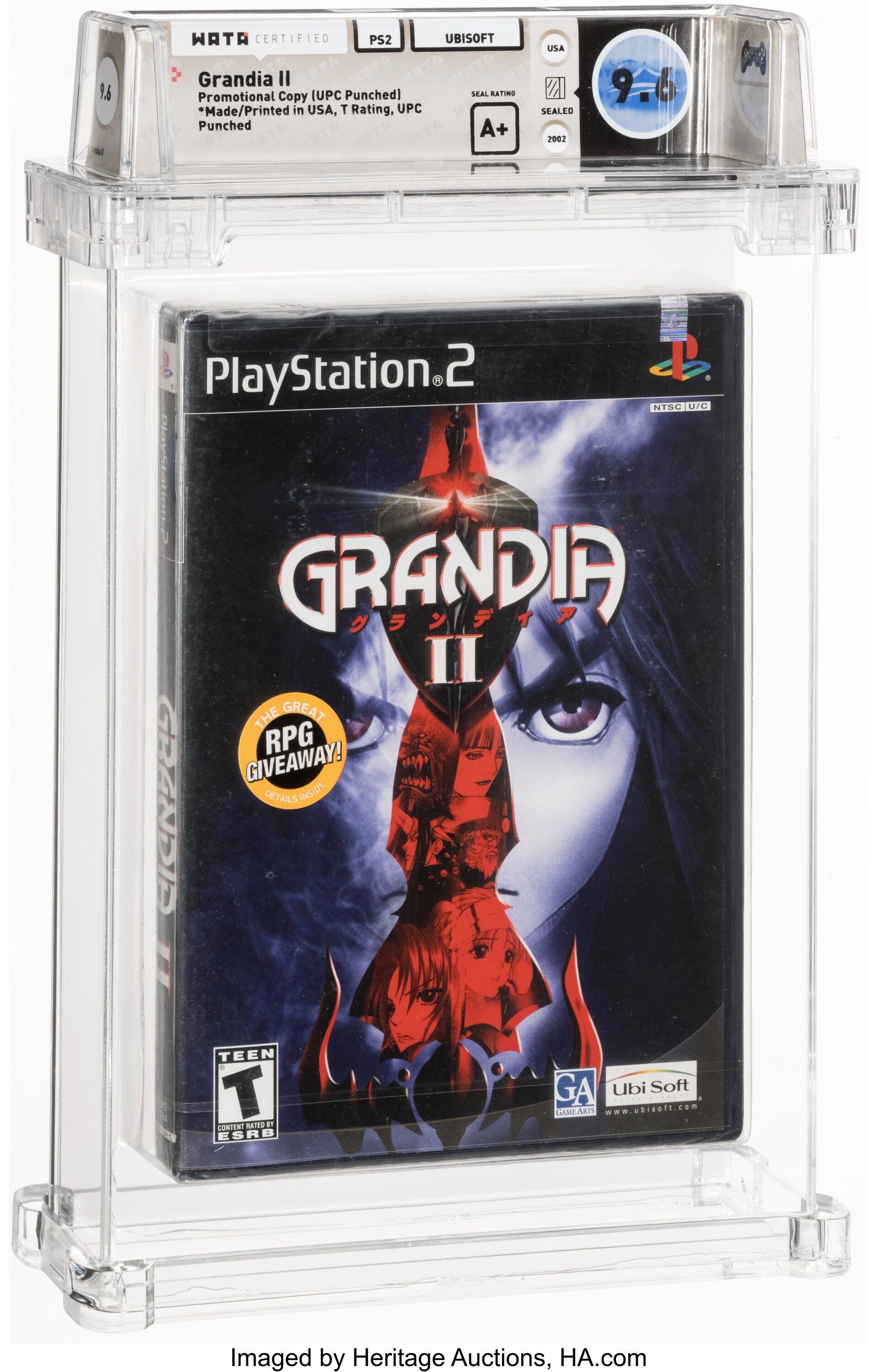Grandia II (PS2): PSA Pop Report & Prices