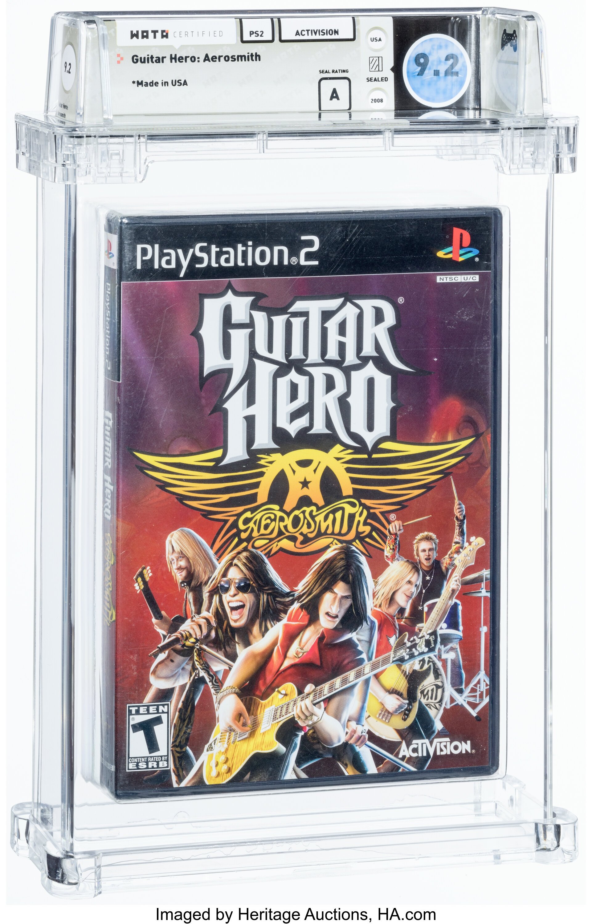 Guitar Hero: Aerosmith (PS2) — PSA Pop Report & Prices
