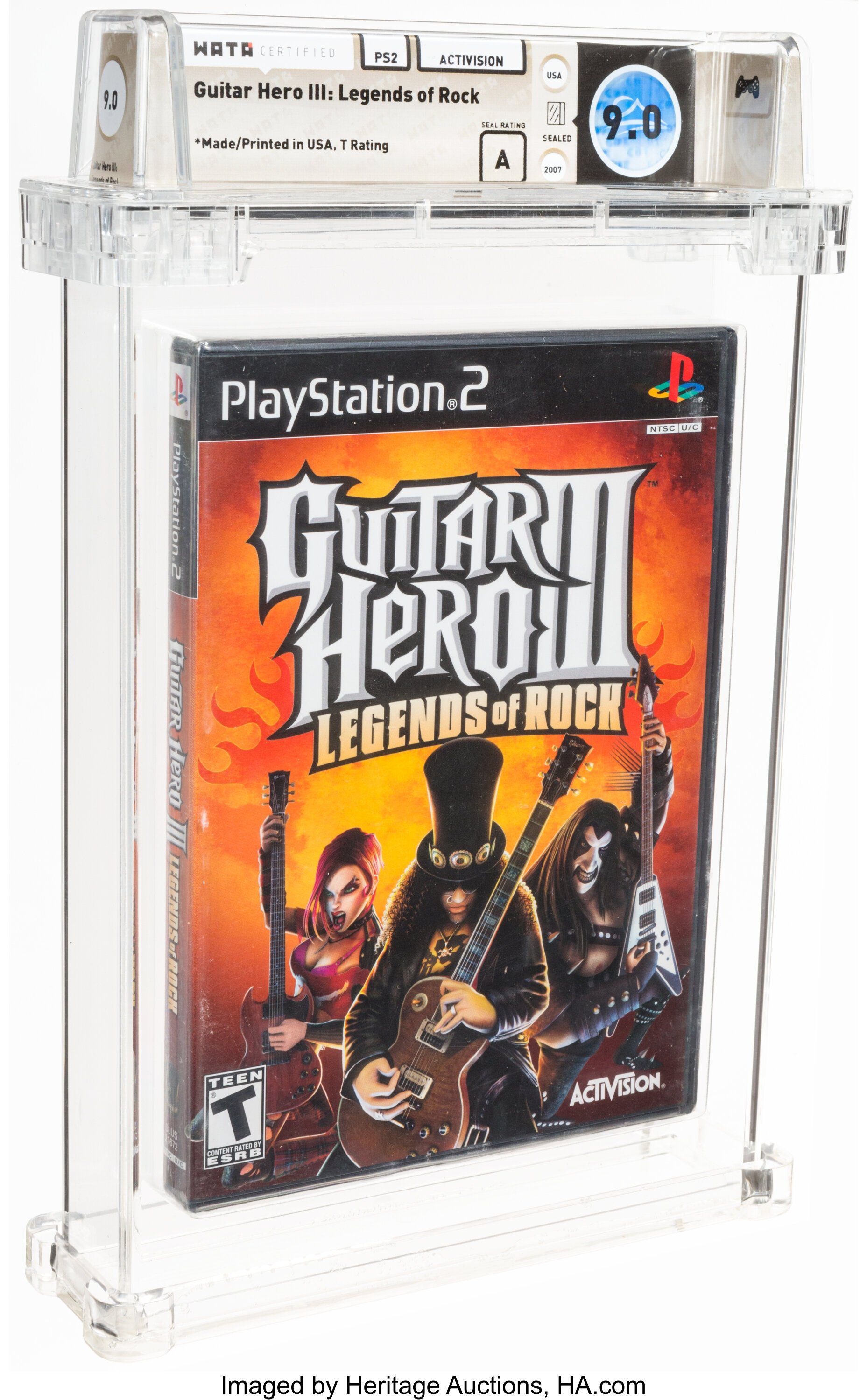 Guitar Hero III: Legends of Rock (PS2) — PSA Pop & Prices