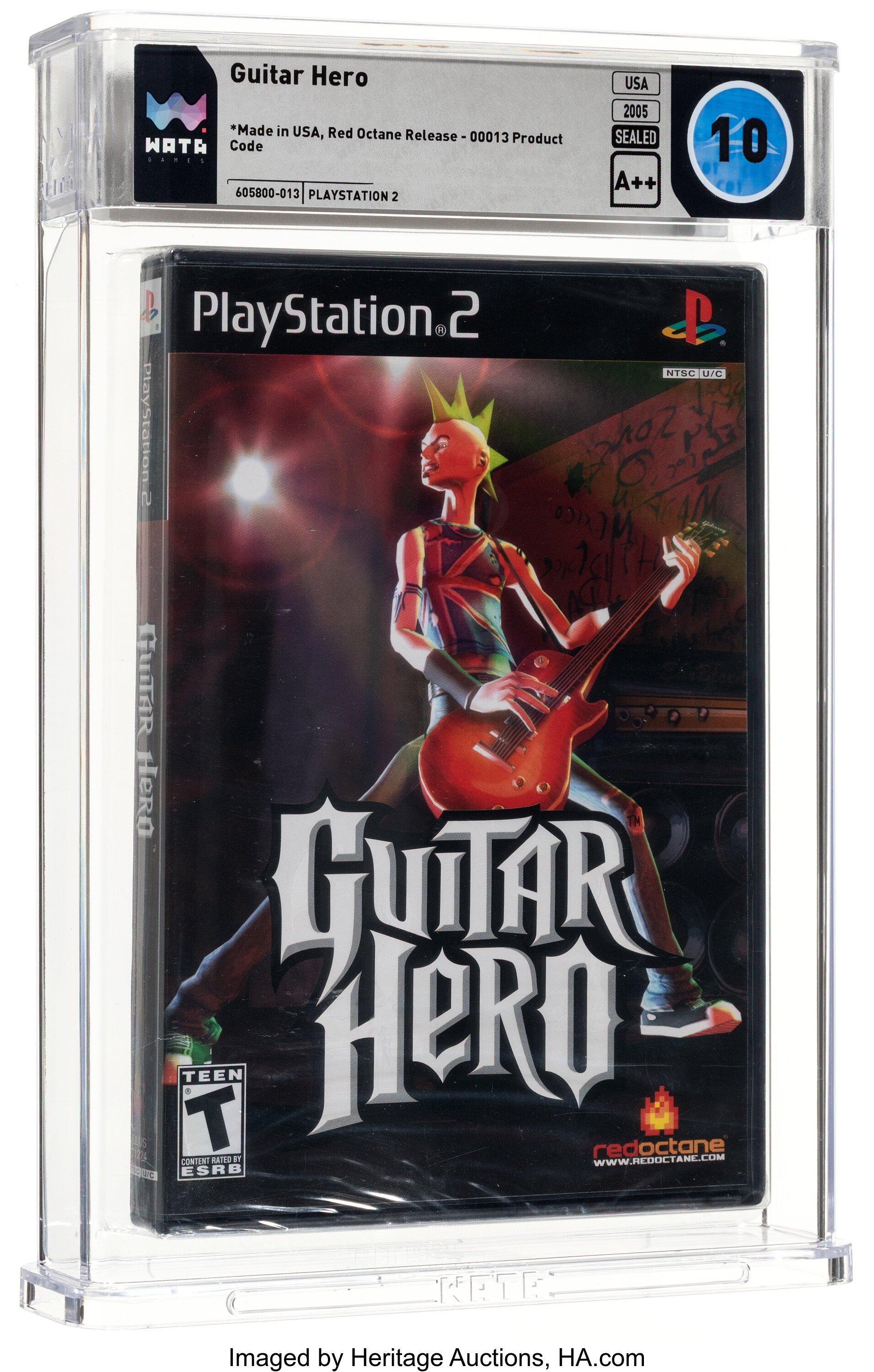 Guitar Hero (PS2): PSA Pop Report & Prices