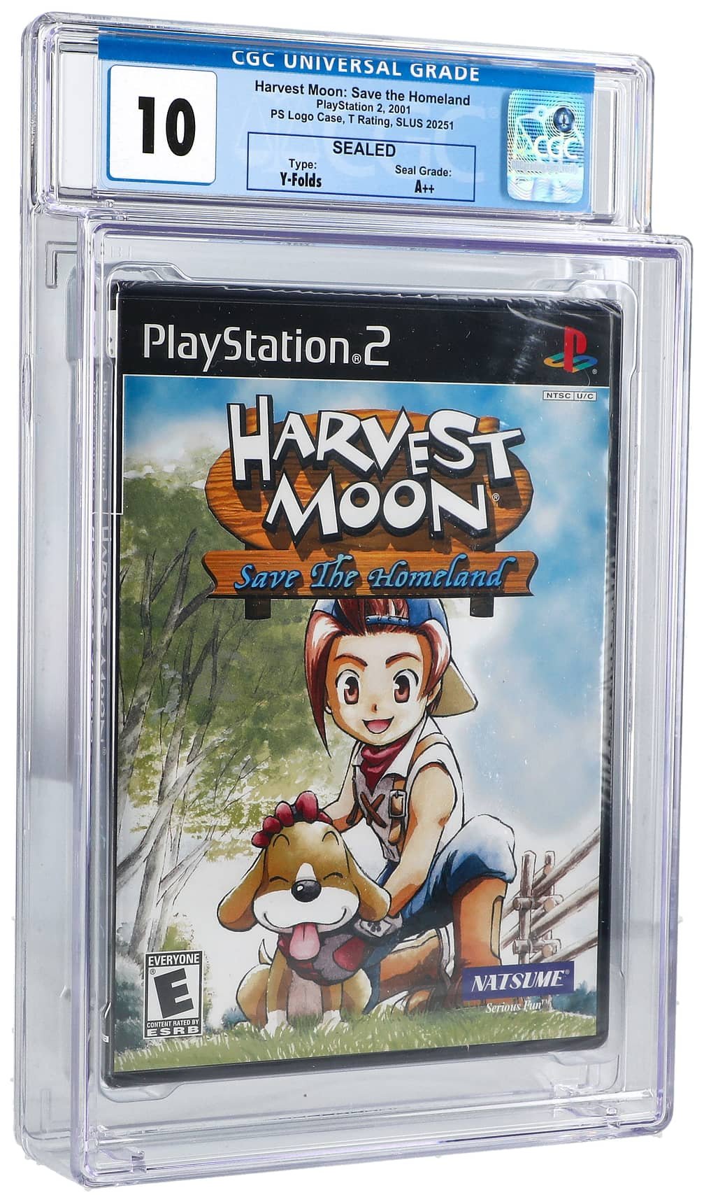 Harvest Moon: Save the Homeland (PS2) — PSA Pop & Prices