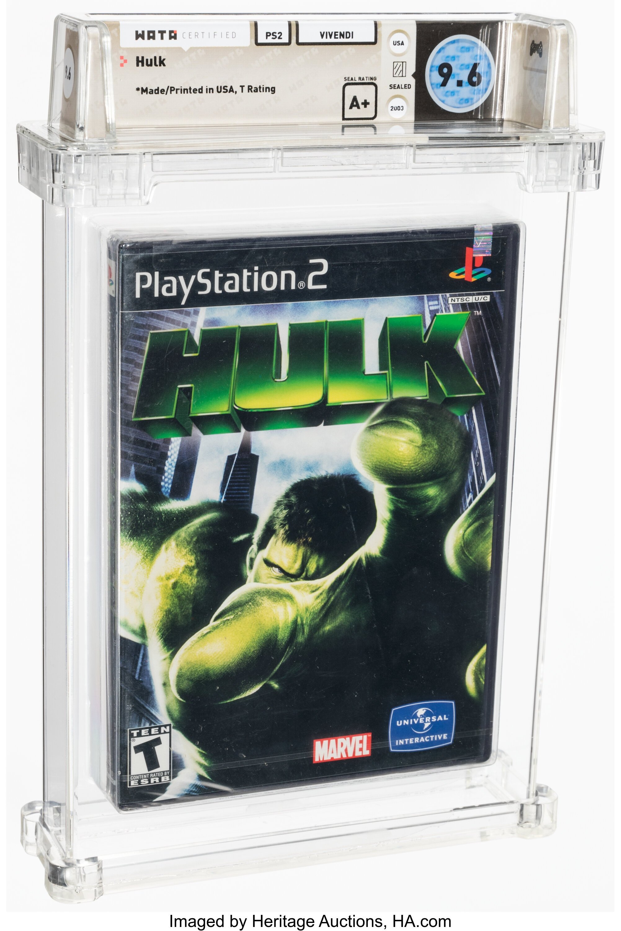 Hulk (PS2): PSA Pop Report & Prices