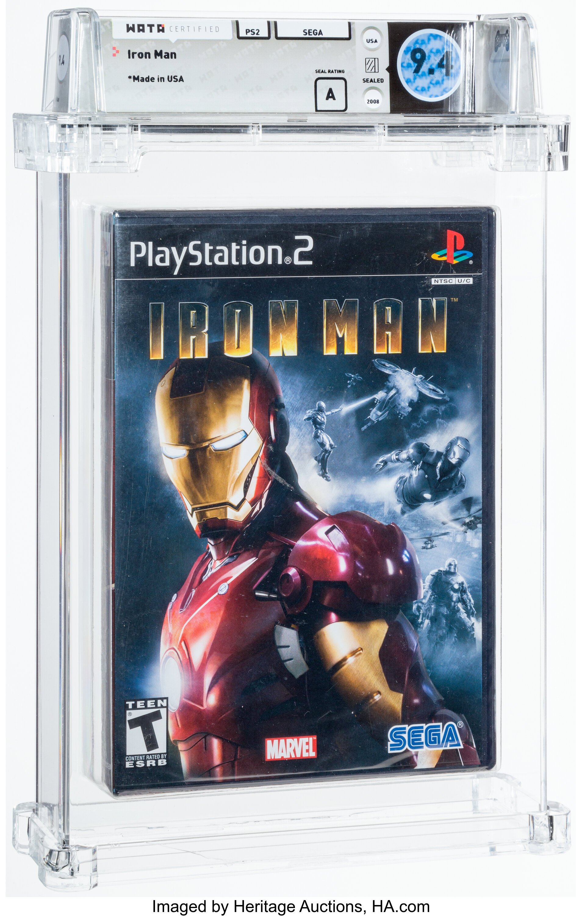 Iron Man (PS2): PSA Pop Report & Prices