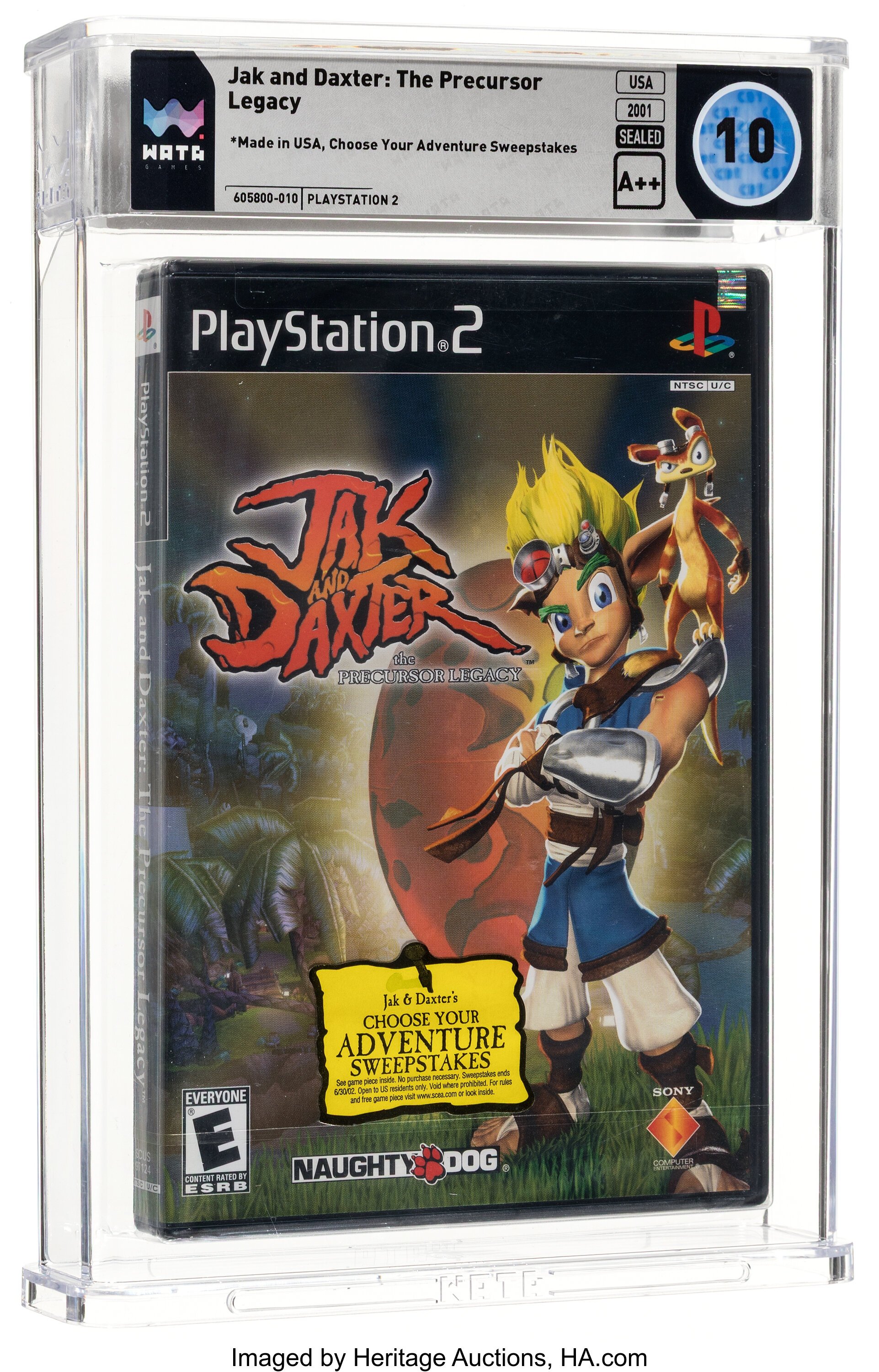 Jak and Daxter: The Precursor Legacy (PS2) — Pop Report