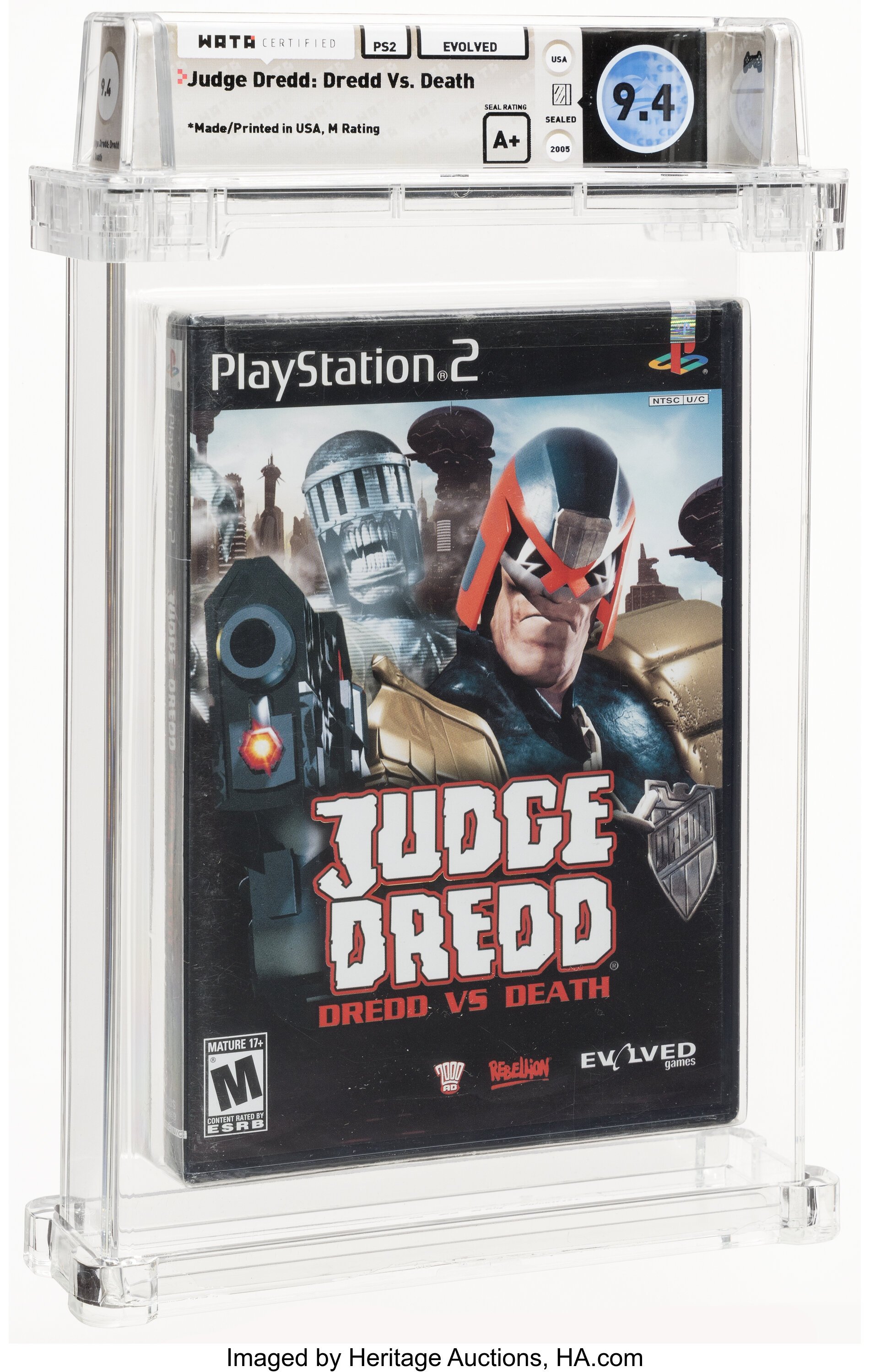 Judge Dredd: Dredd Vs. Death (PS2) — PSA Pop Report & Prices