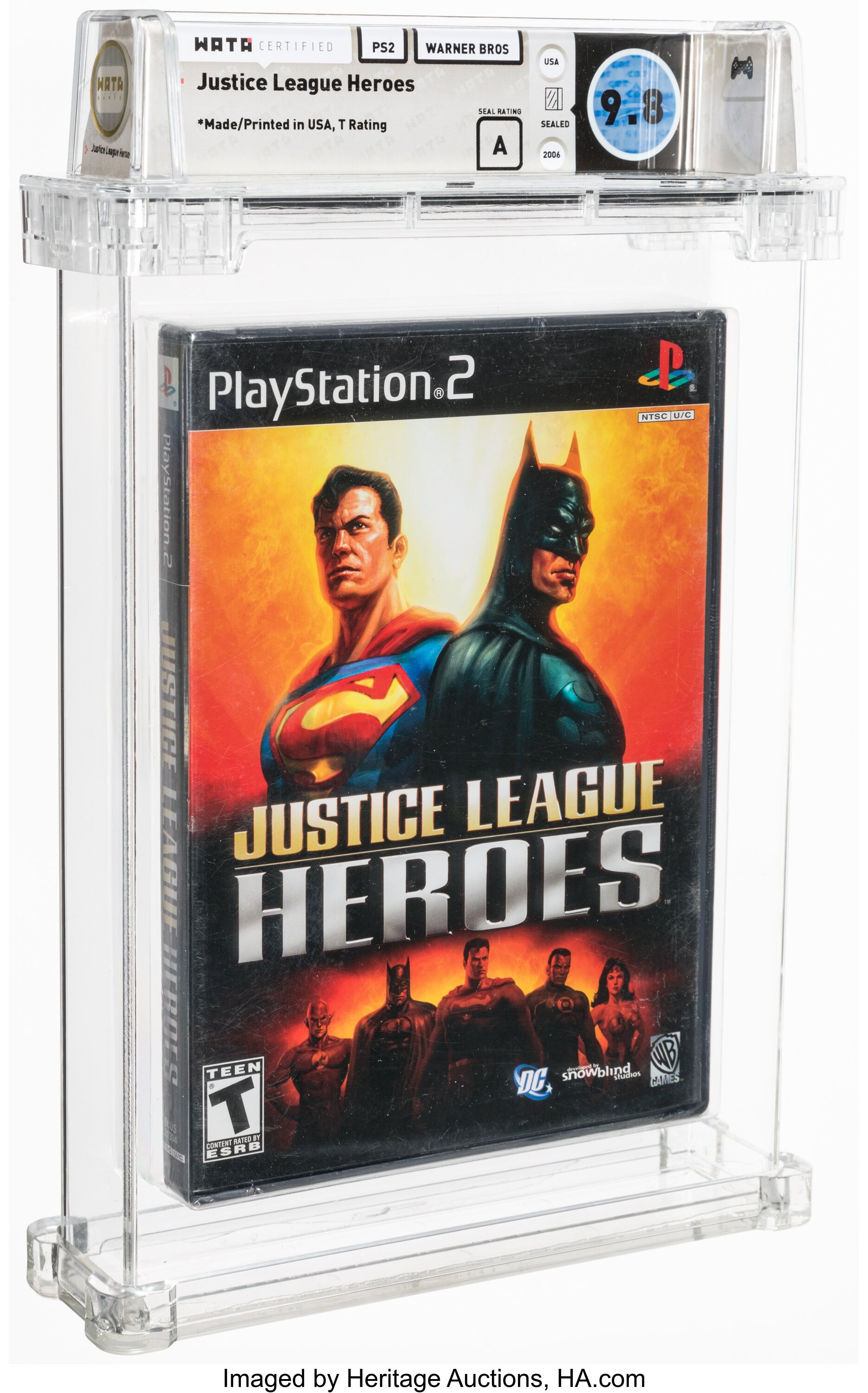 Justice League Heroes (PS2): PSA Pop Report & Prices