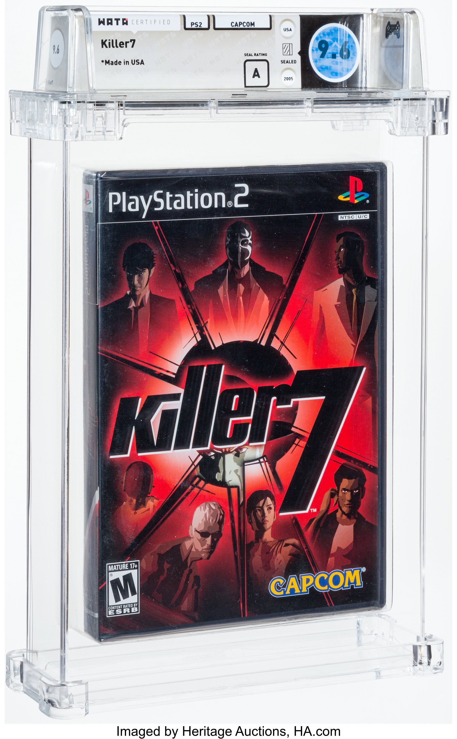 Killer7 (PS2): PSA Pop Report & Prices