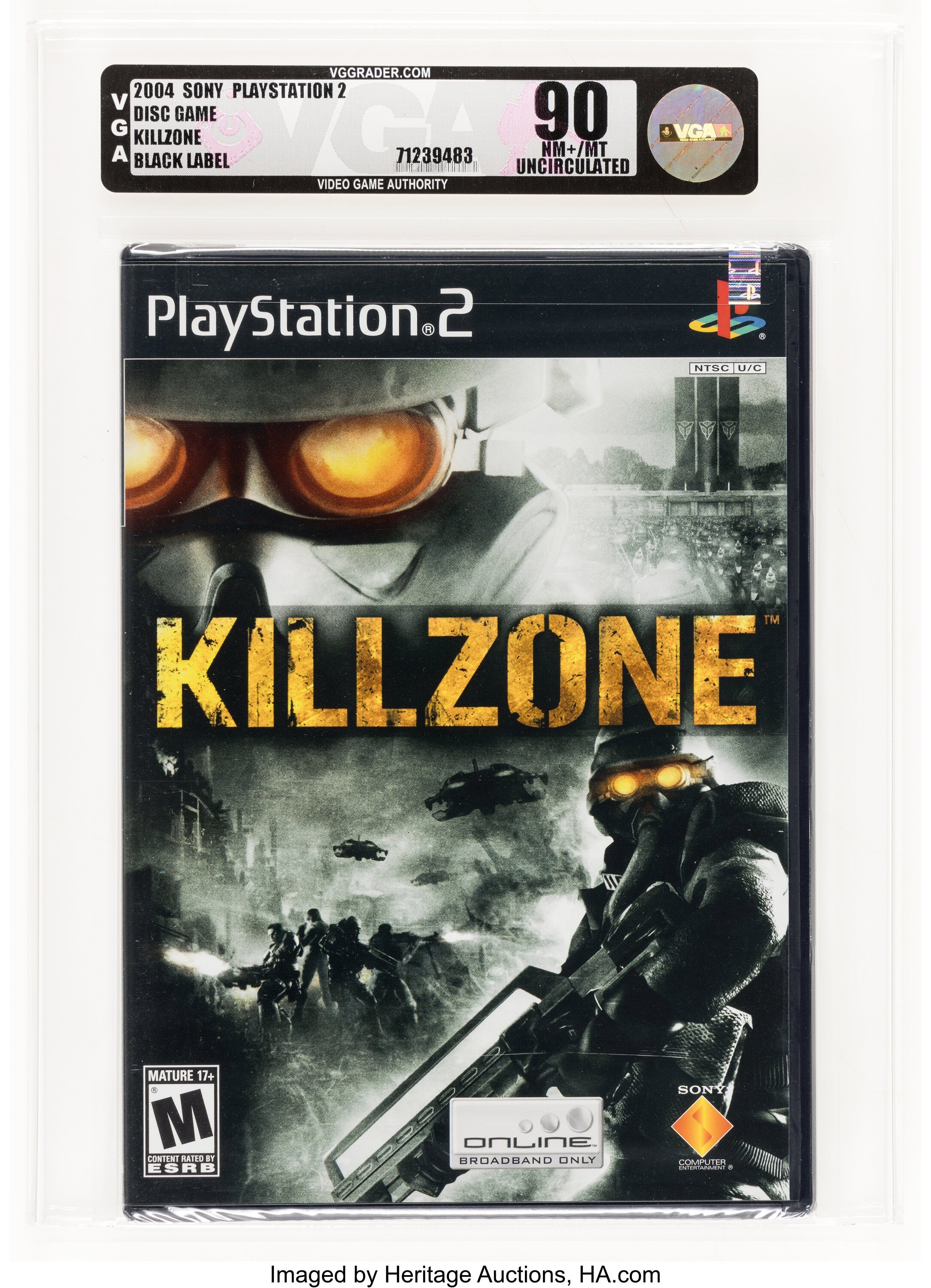 Killzone (PS2): PSA Pop Report & Prices