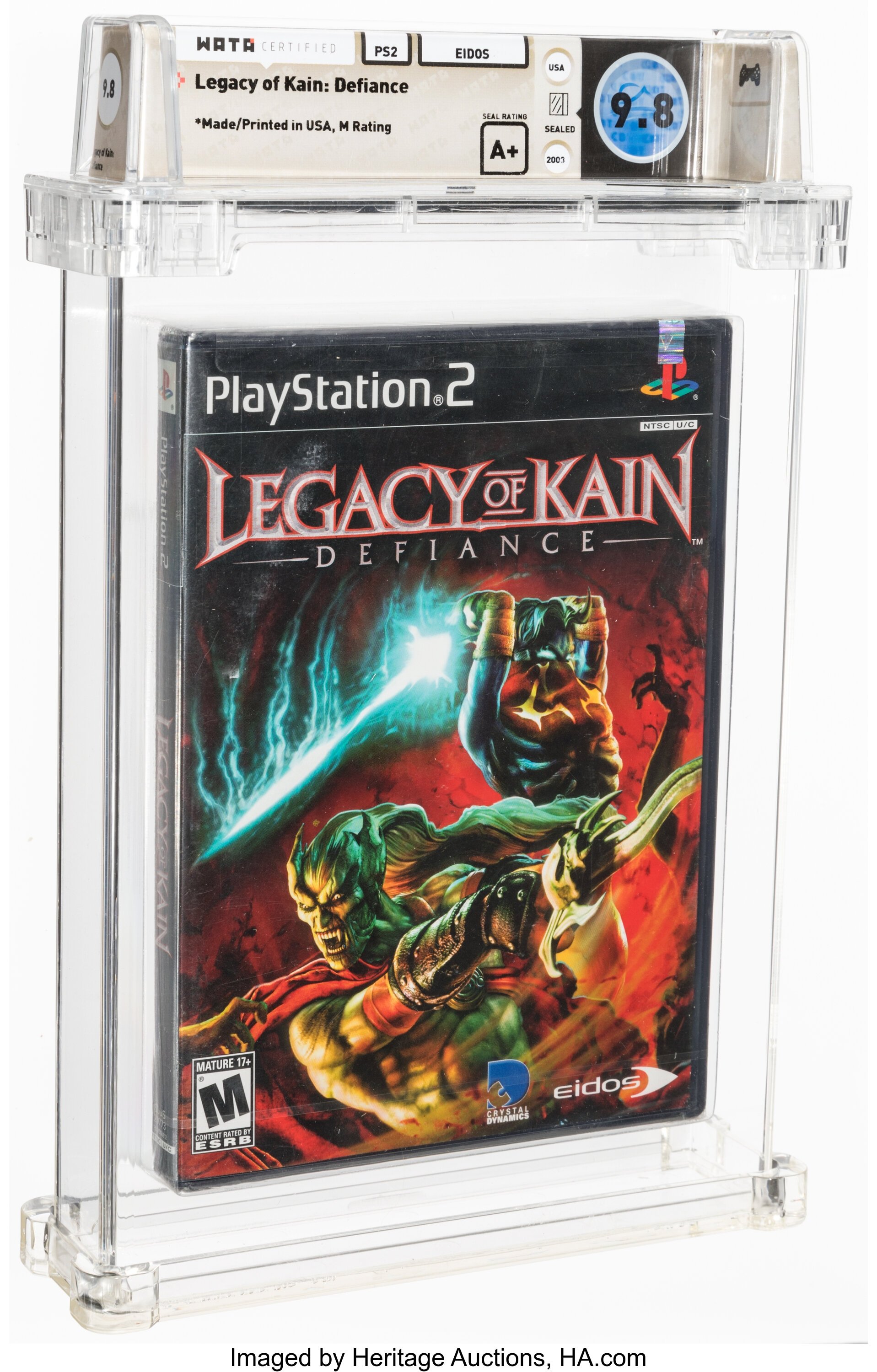 Legacy of Kain: Defiance (PS2) — PSA Pop Report & Prices