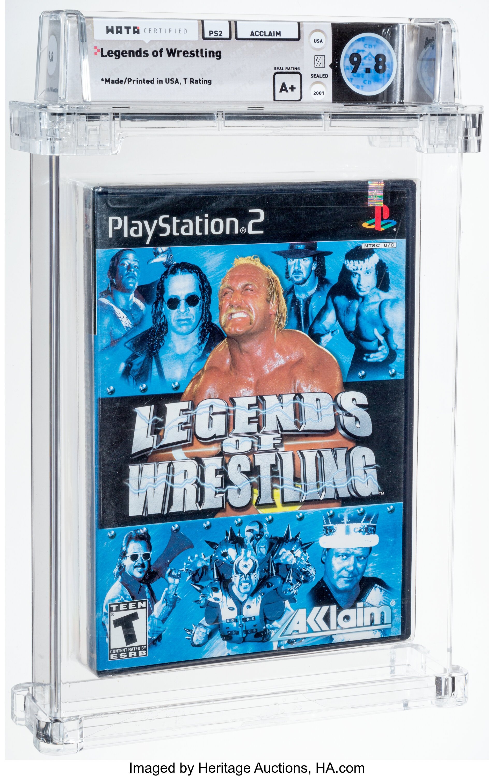 Legends of Wrestling (PS2): PSA Pop Report & Prices