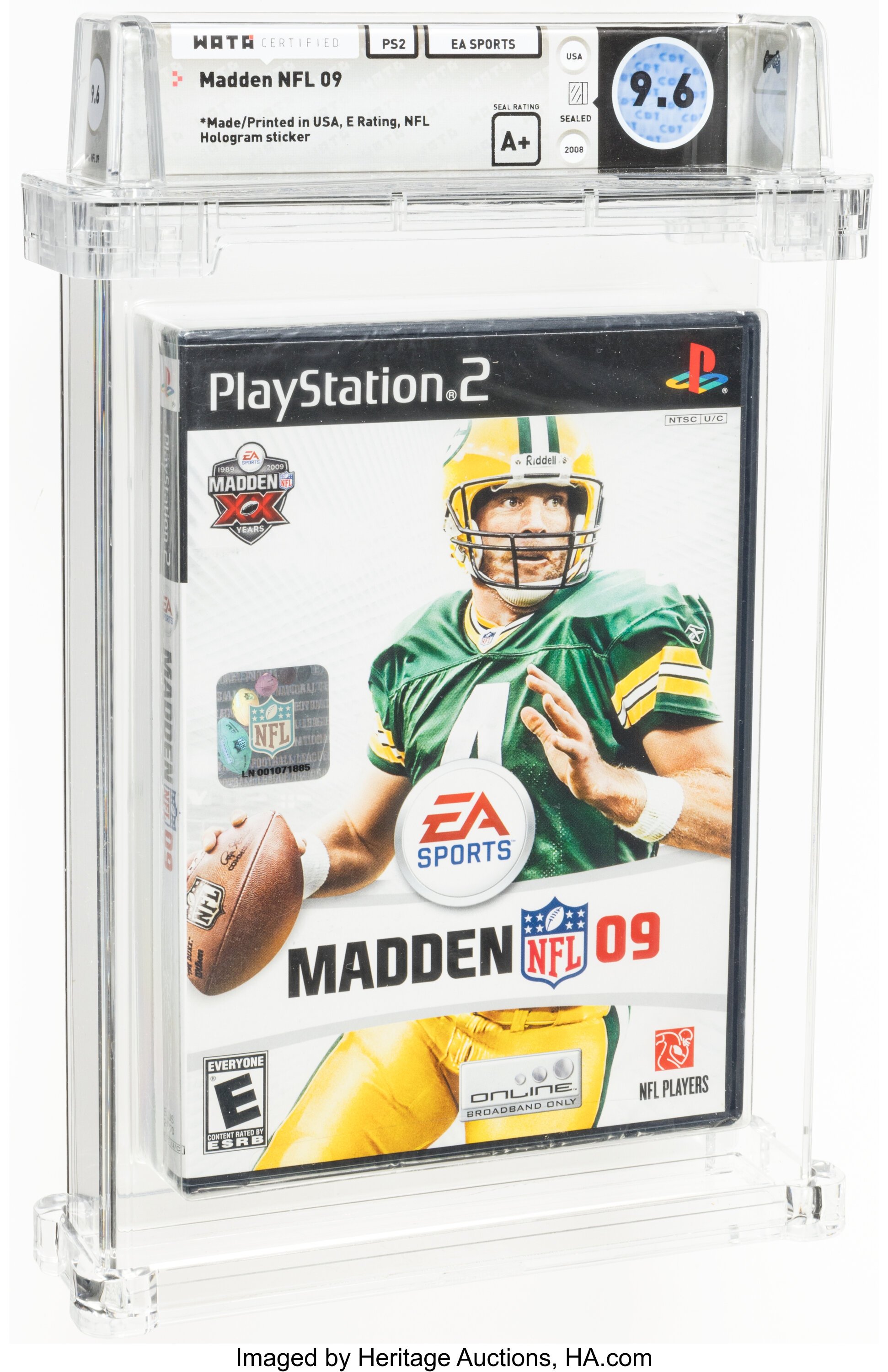 Madden NFL 09 (PS2): PSA Pop Report & Prices