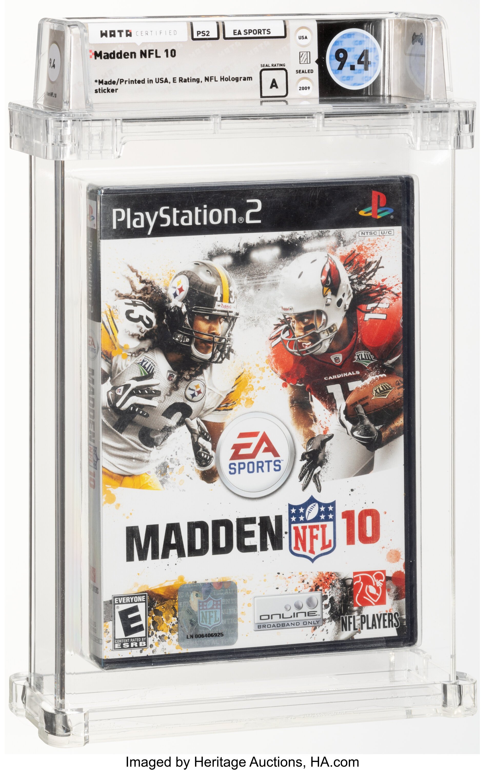 Madden NFL 10 (PS2): PSA Pop Report & Prices