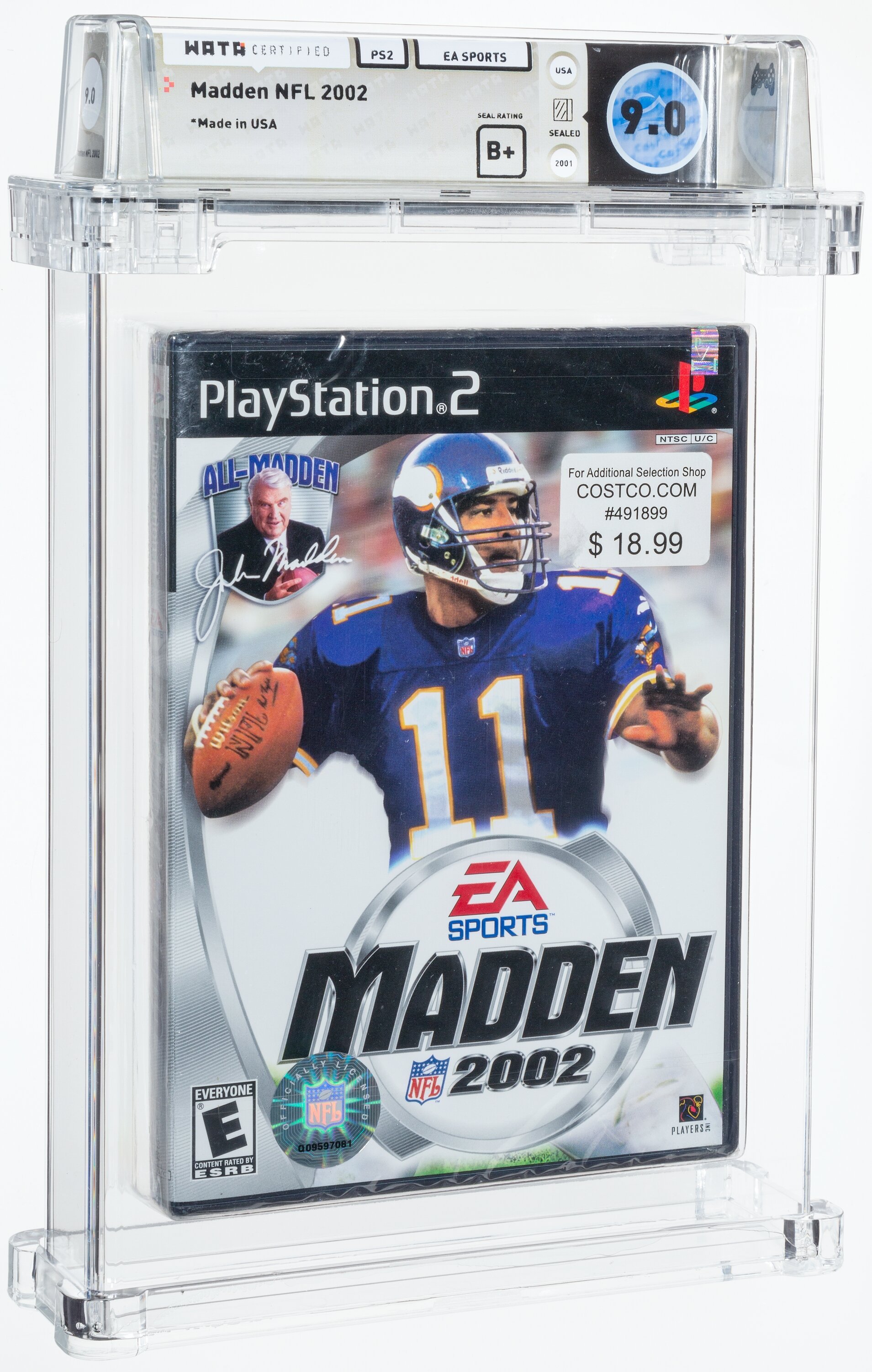 Madden NFL 2002 (PS2): PSA Pop Report & Prices
