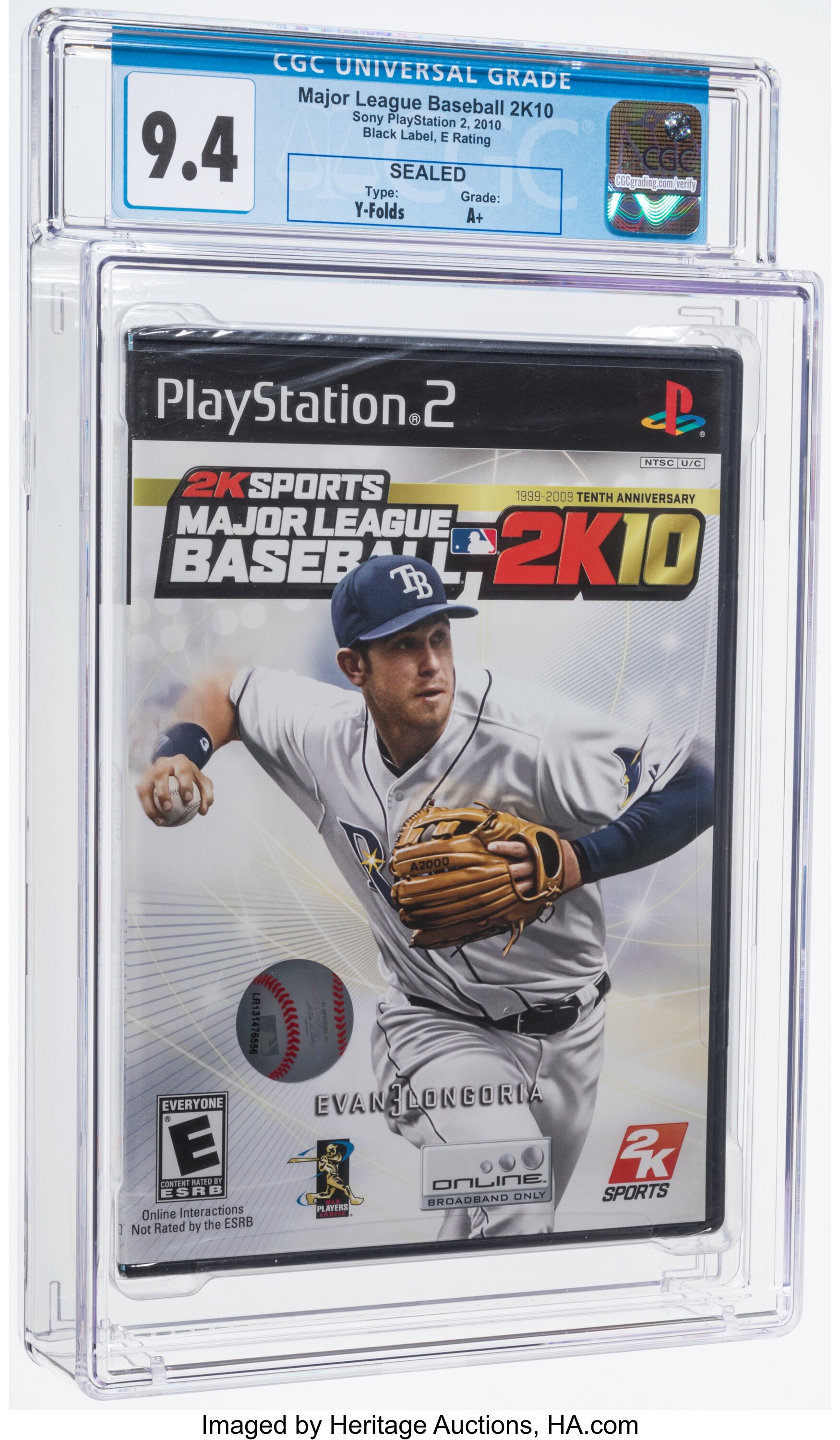 Major League Baseball 2K10 (PS2): PSA Pop Report & Prices