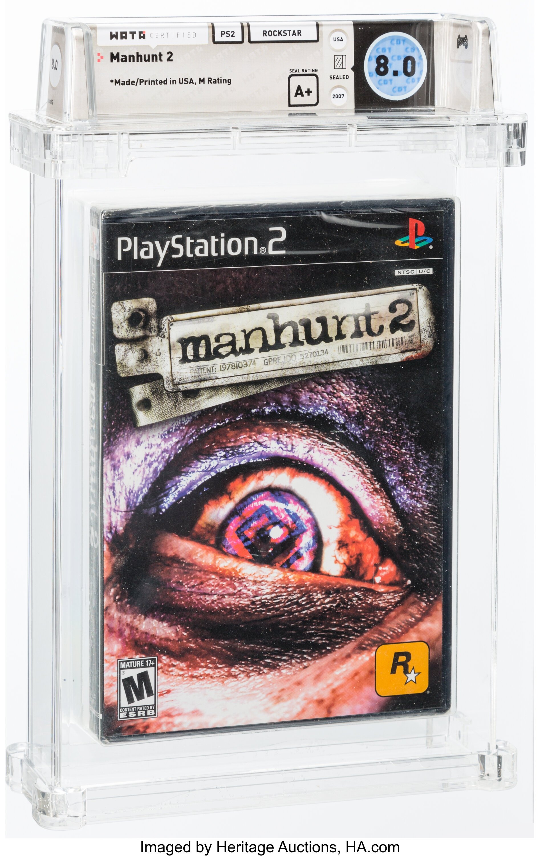 Manhunt 2 (PS2): PSA Pop Report & Prices