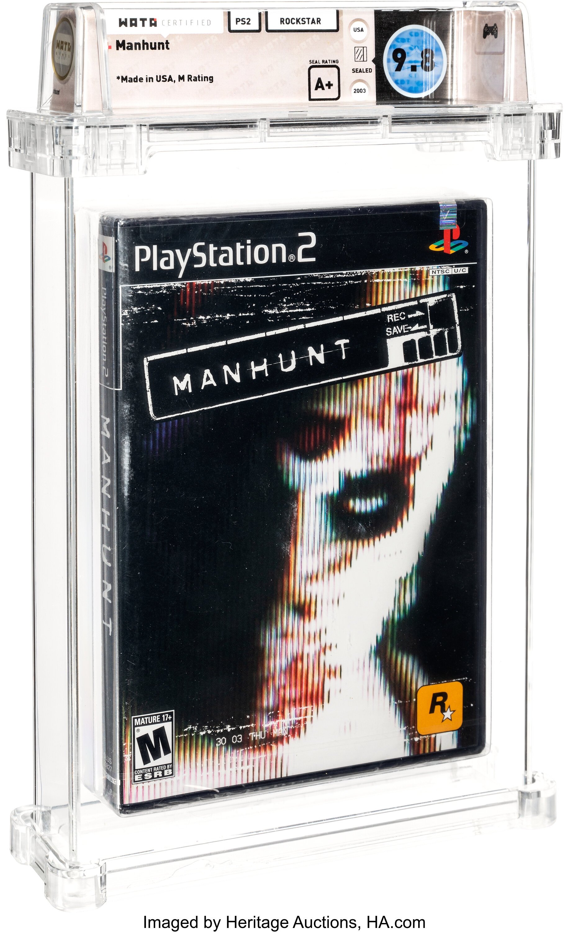 Manhunt (PS2): PSA Pop Report & Prices