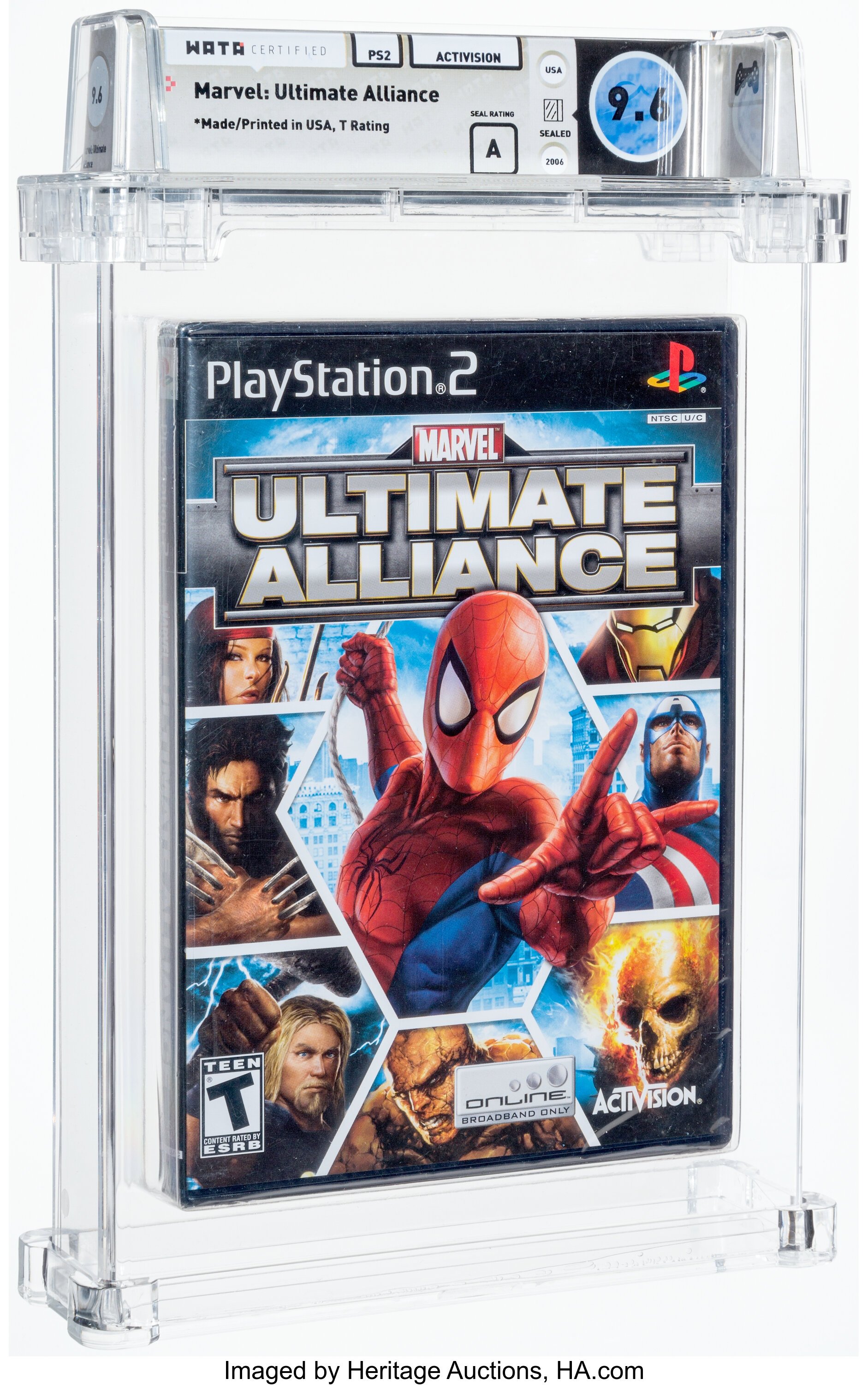 Marvel: Ultimate Alliance (PS2) — PSA Pop Report & Prices