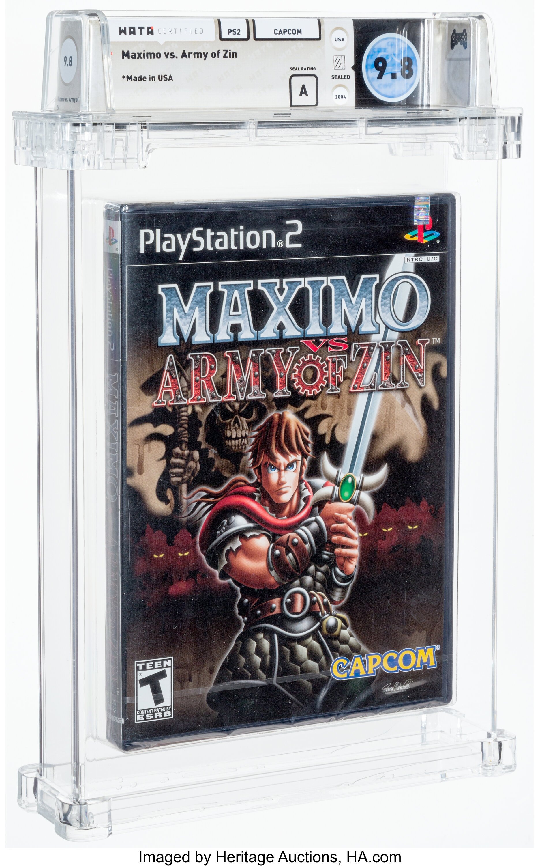 Maximo vs. Army of Zin (PS2): PSA Pop Report & Prices